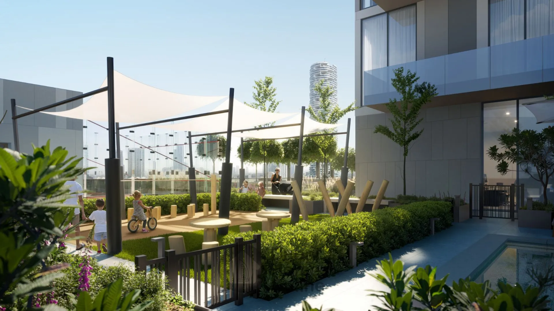 خرید آپارتمان در پروژه اوزون 1 رزیدنس از آبجکت وان در جی وی سی دبی