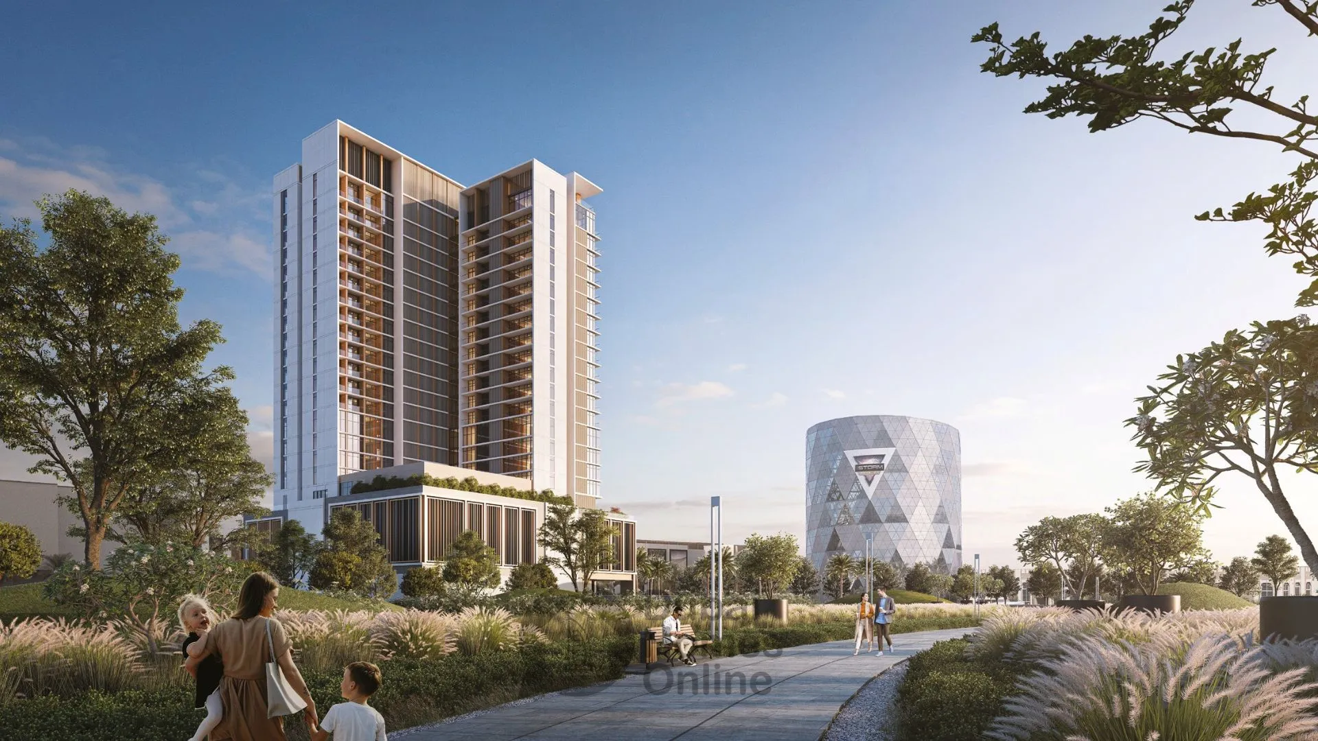 Mallside Residence Apartments For Sale at Dubai Hills Estate, Dubai