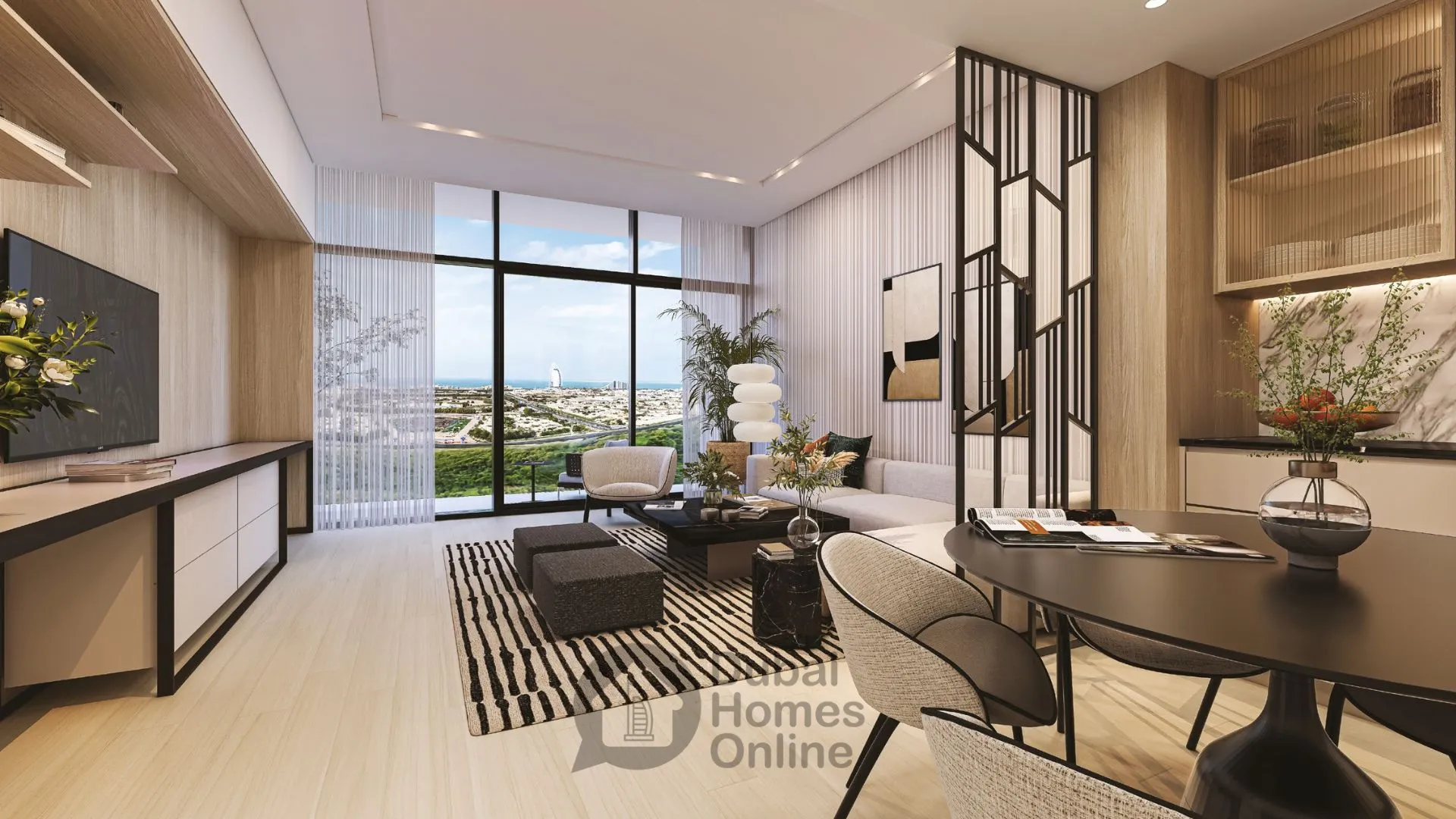 خرید آپارتمان در پروژه مال ساید رزیدنس در دبی هیلز استیت