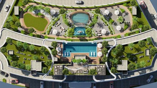 48 Parkside by Tabeer: Spacious Apartments For Sale in Arjan Dubai