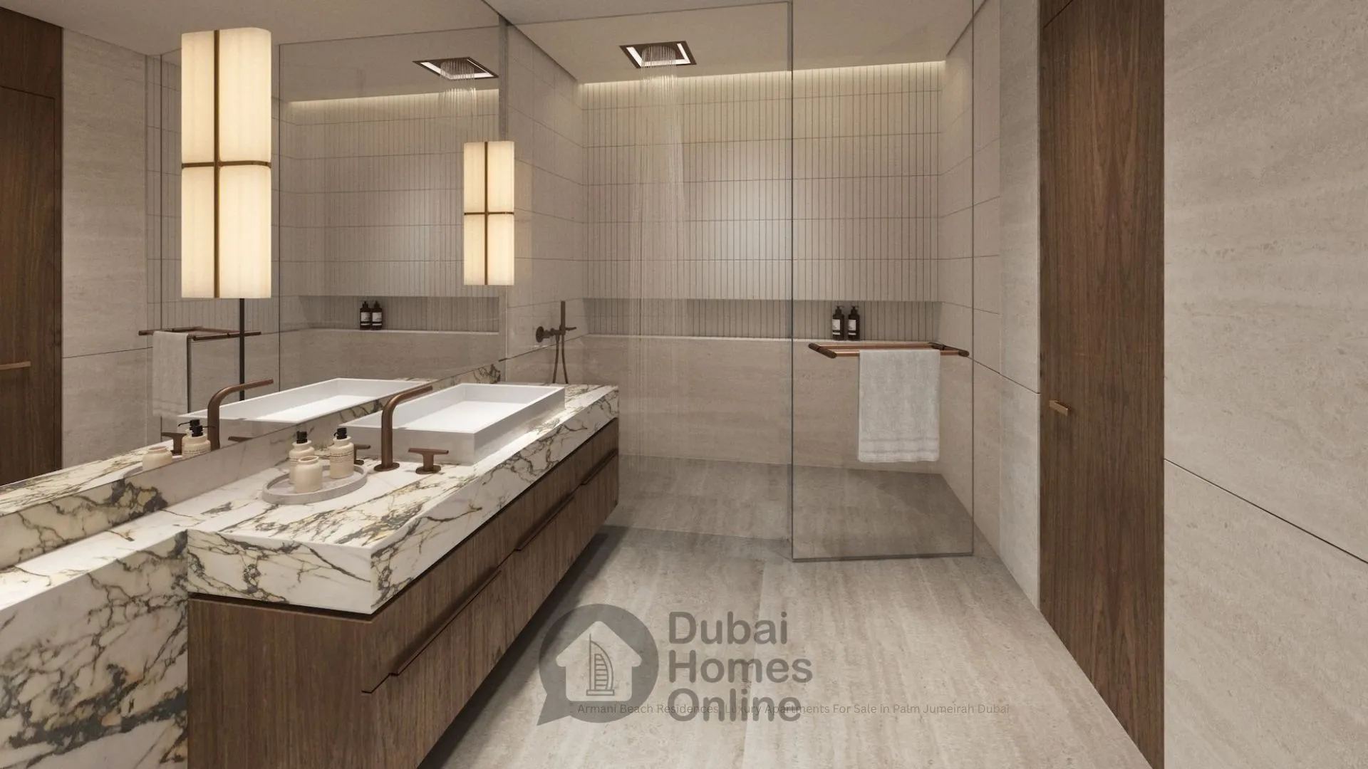 خرید آپارتمان لوکس در پروژه آرمانی بیچ رزیدنس در پالم جمیرا دبی