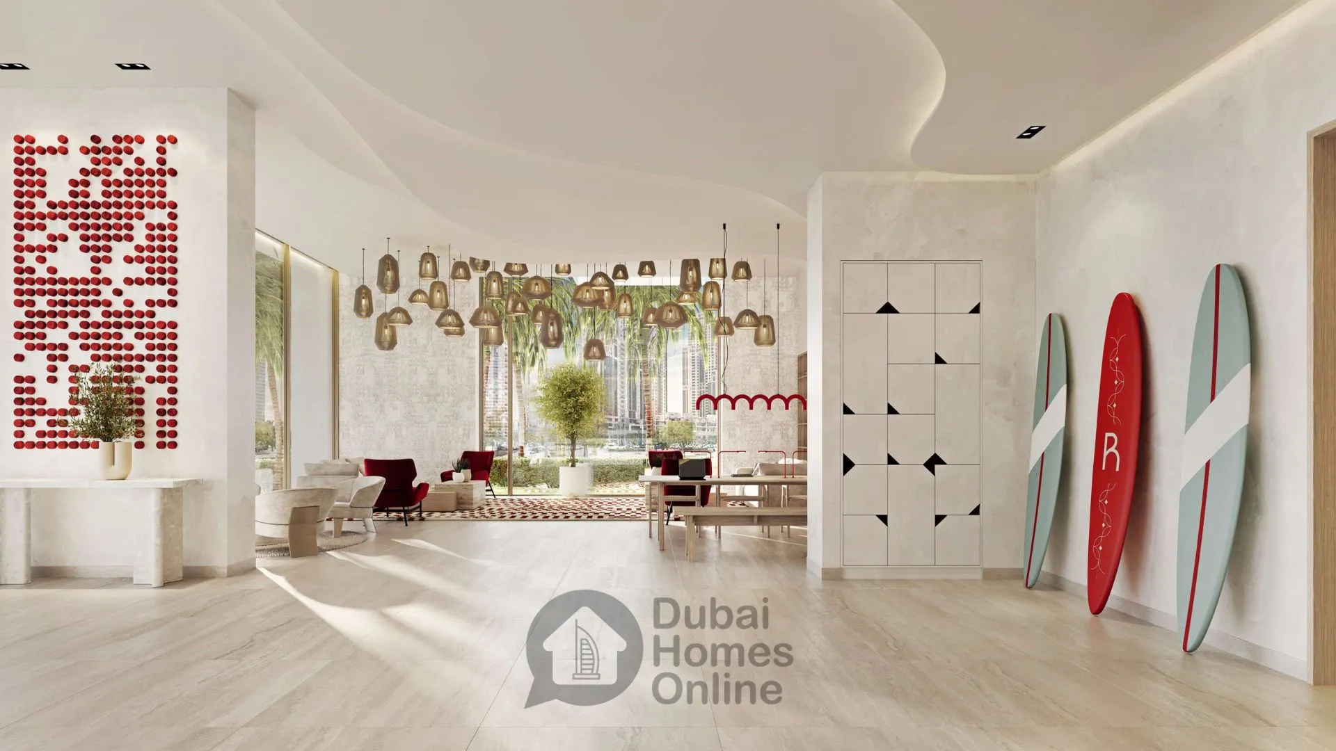 روسو باي ريزيدنسز من الدار عقارات للبيع في جزيرة المرجان، رأس الخيمة، الإمارات العربية المتحدة