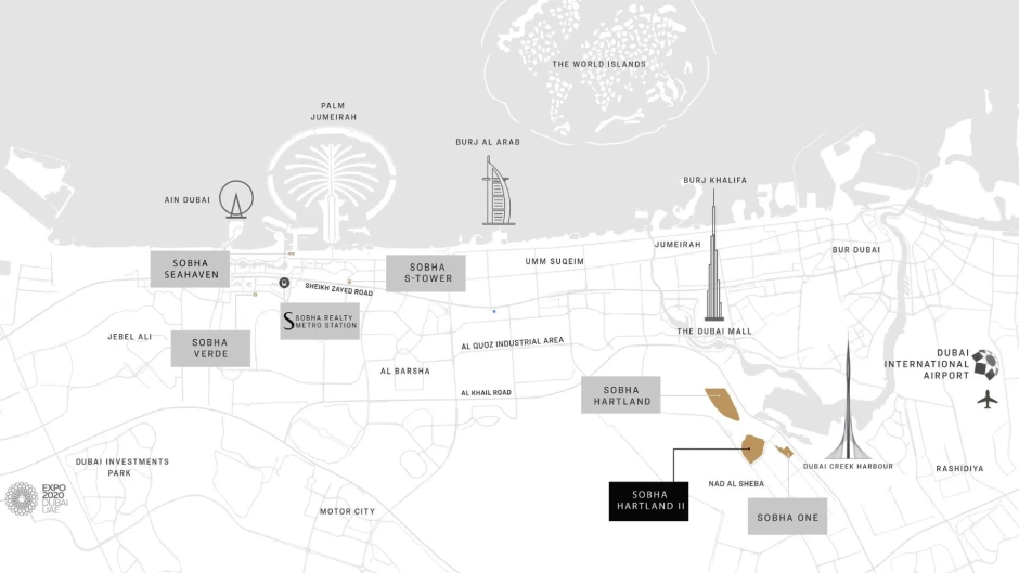 360 Riverside Crescent, Apartments For Sale in Sobha Hartland 2, Dubai