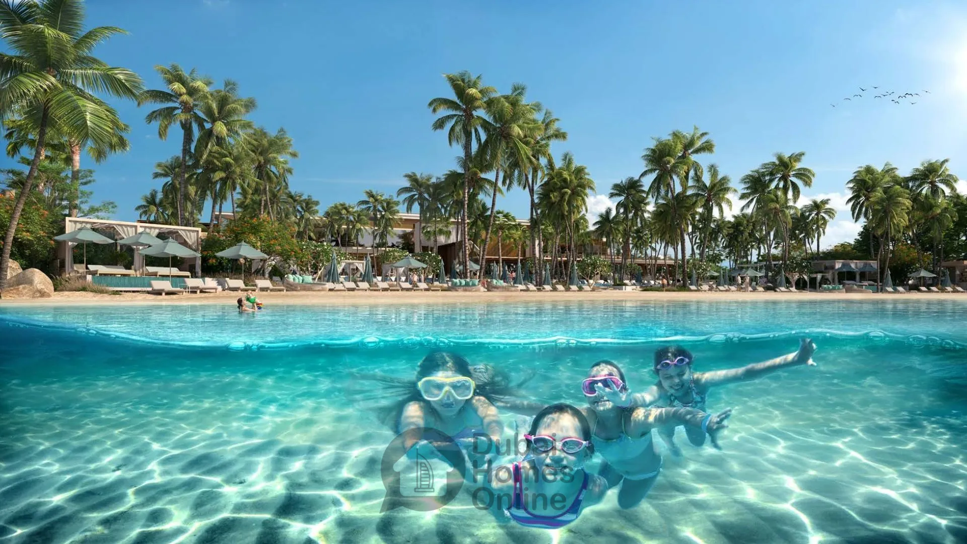 بلاجيت 32 في تلال الغاف | كلوب فلل فاخرة وأكواخ مائية للبيع في دبي