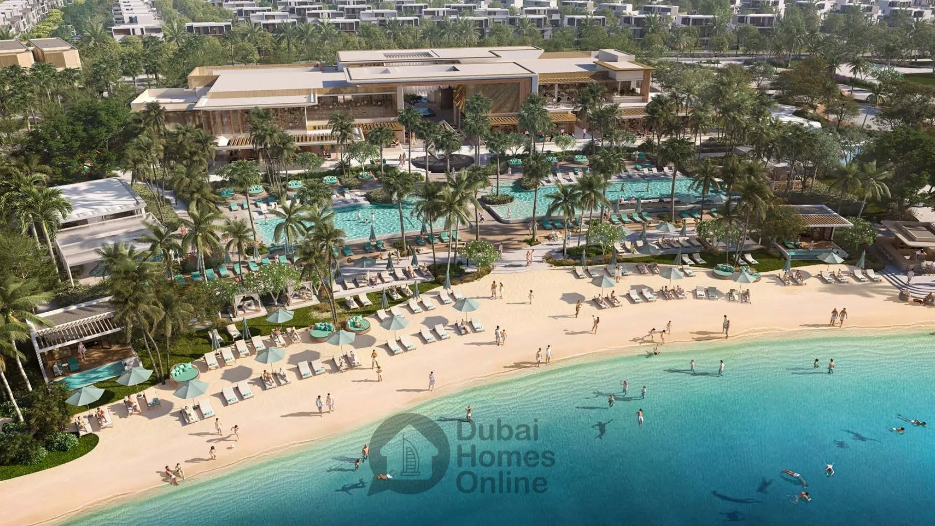 بلاجيت 32 في تلال الغاف | كلوب فلل فاخرة وأكواخ مائية للبيع في دبي