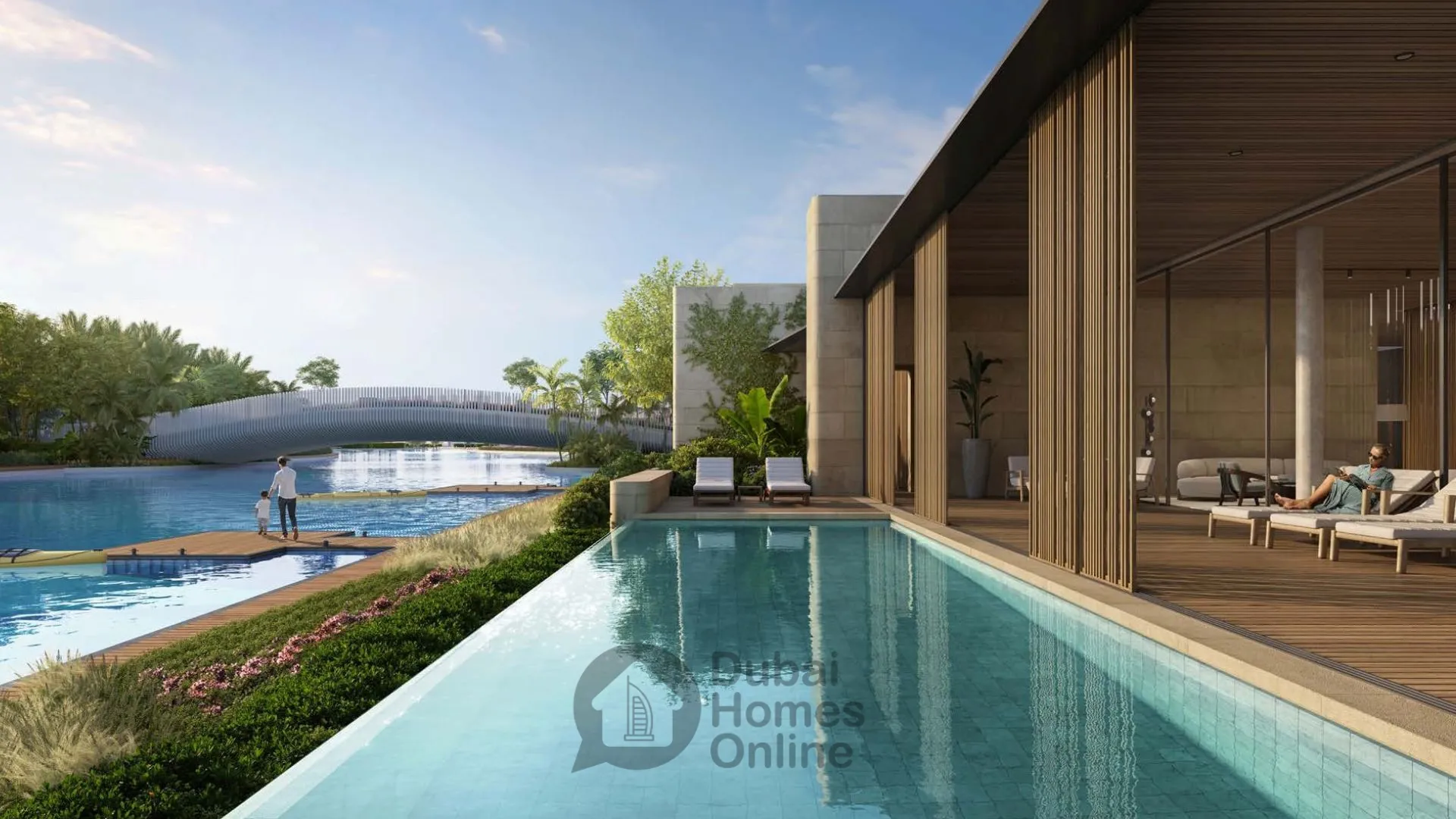 بلاجيت 32 في تلال الغاف | كلوب فلل فاخرة وأكواخ مائية للبيع في دبي