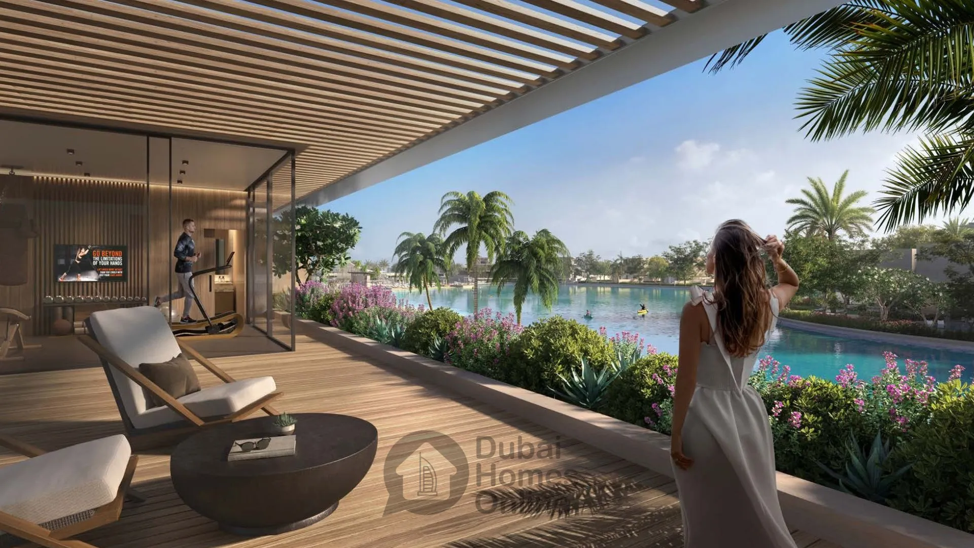 بلاجيت 32 في تلال الغاف | كلوب فلل فاخرة وأكواخ مائية للبيع في دبي