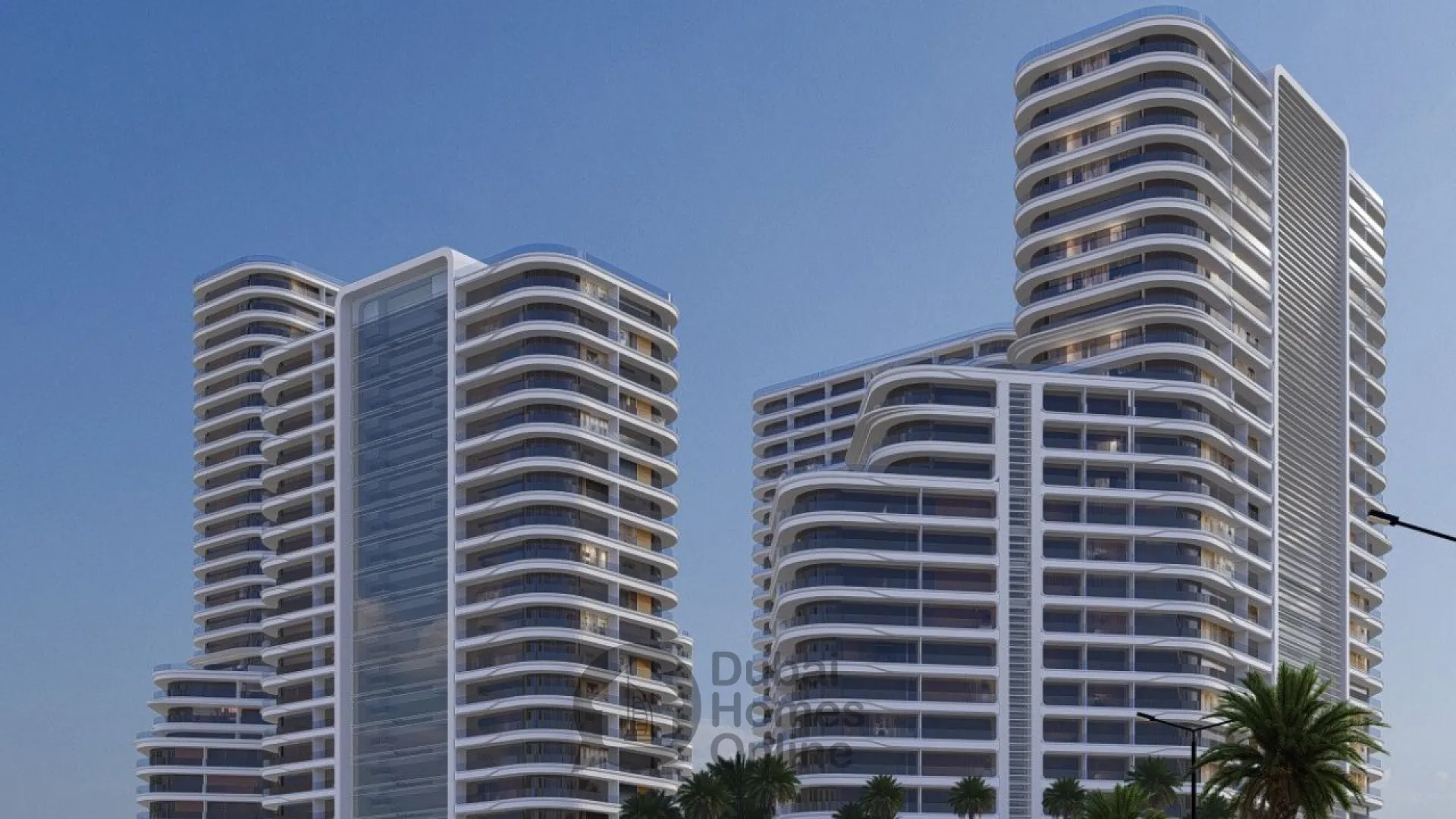 ذا سنترال داون تاون من أكوا العقارية، شقق للبيع في أرجان دبي