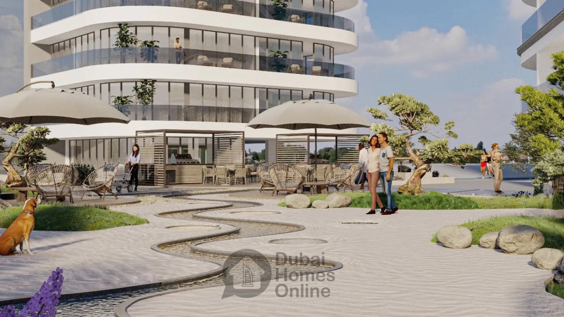 ذا سنترال داون تاون من أكوا العقارية، شقق للبيع في أرجان دبي