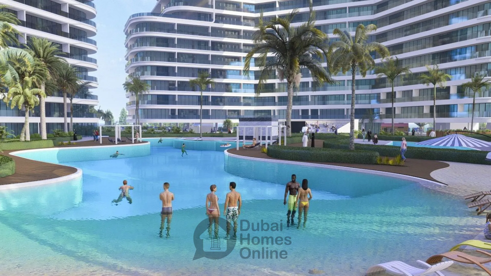 ذا سنترال داون تاون من أكوا العقارية، شقق للبيع في أرجان دبي