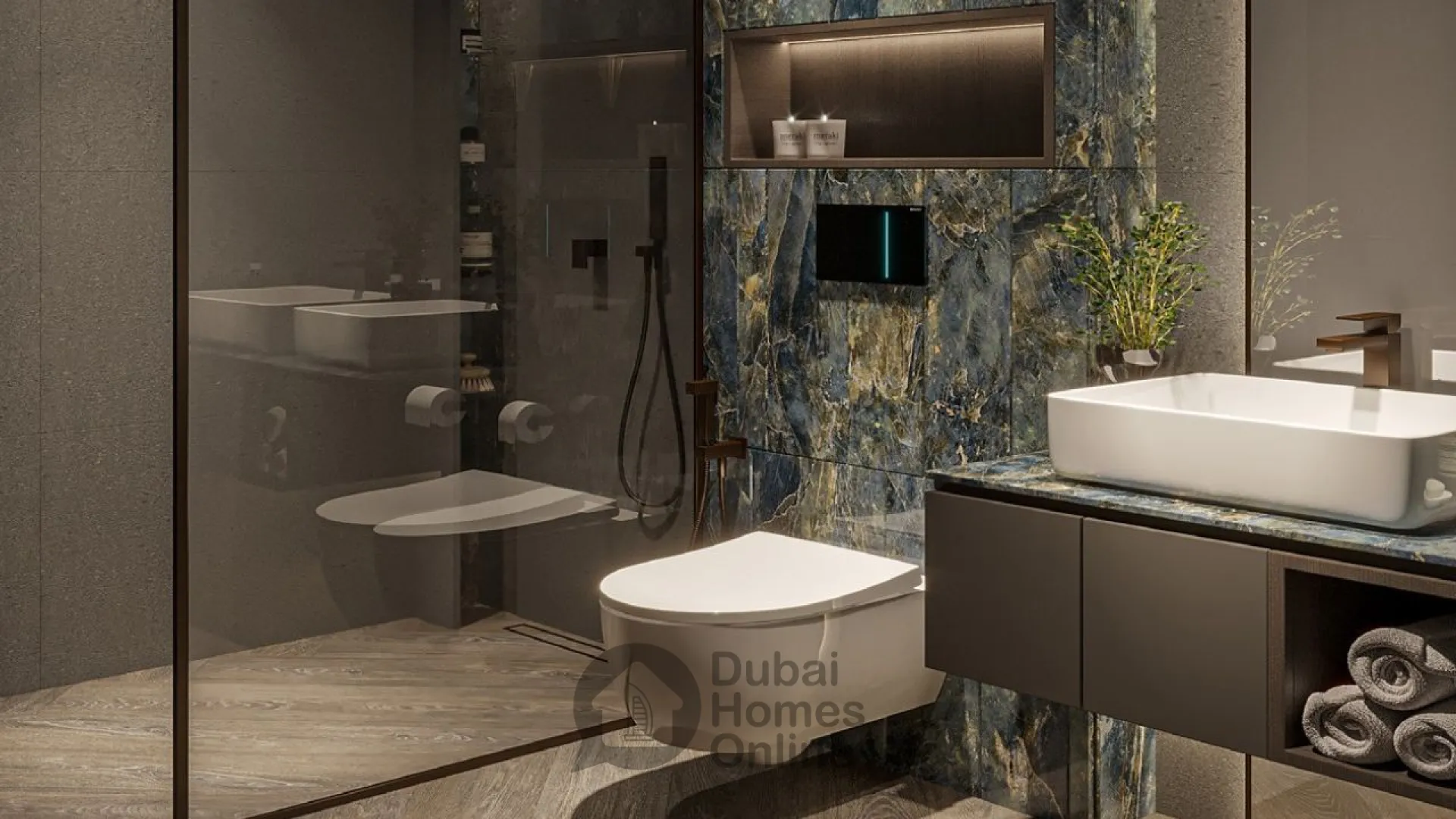 ذا سنترال داون تاون من أكوا العقارية، شقق للبيع في أرجان دبي