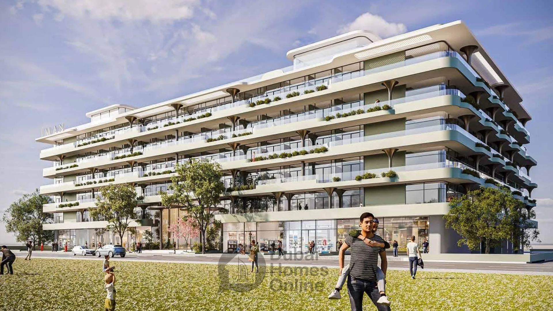 جاردنز 2 من شركة إيمان للتطوير العقاري : شقق للبيع في أرجان دبي