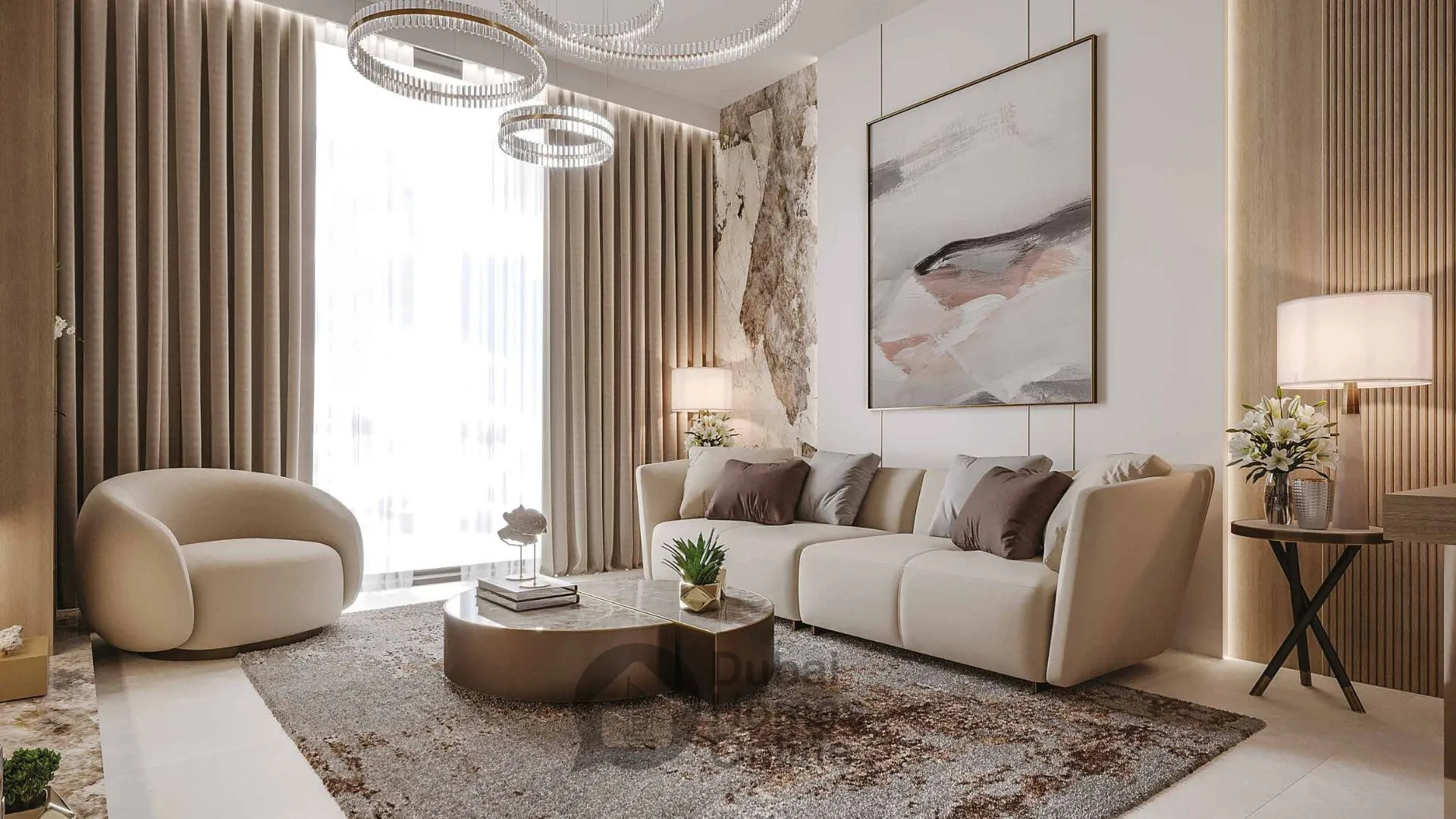 جاردنز 2 من شركة إيمان للتطوير العقاري : شقق للبيع في أرجان دبي