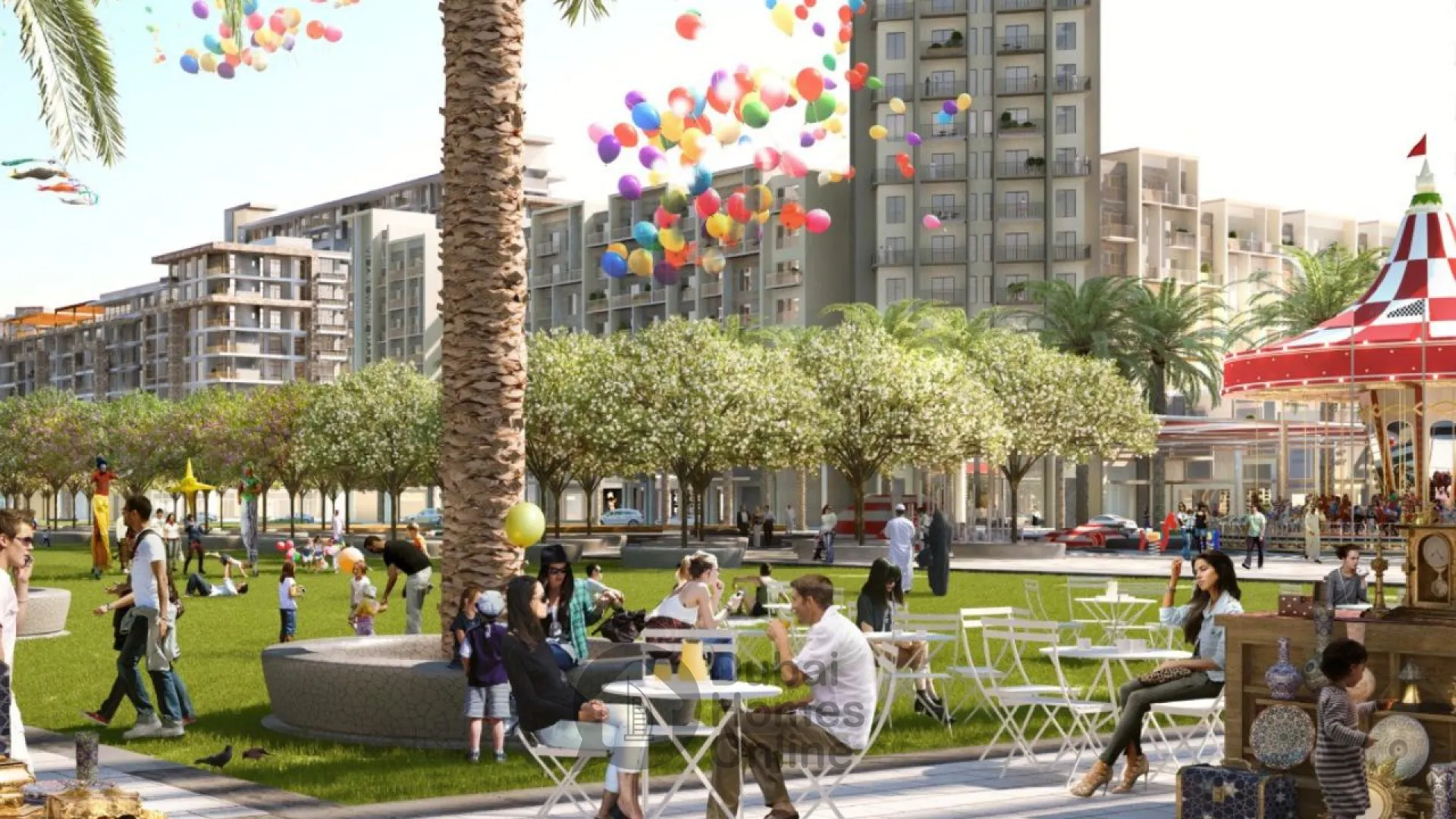 Ayala on the Park By Nshama For Sale in Town Square Dubai