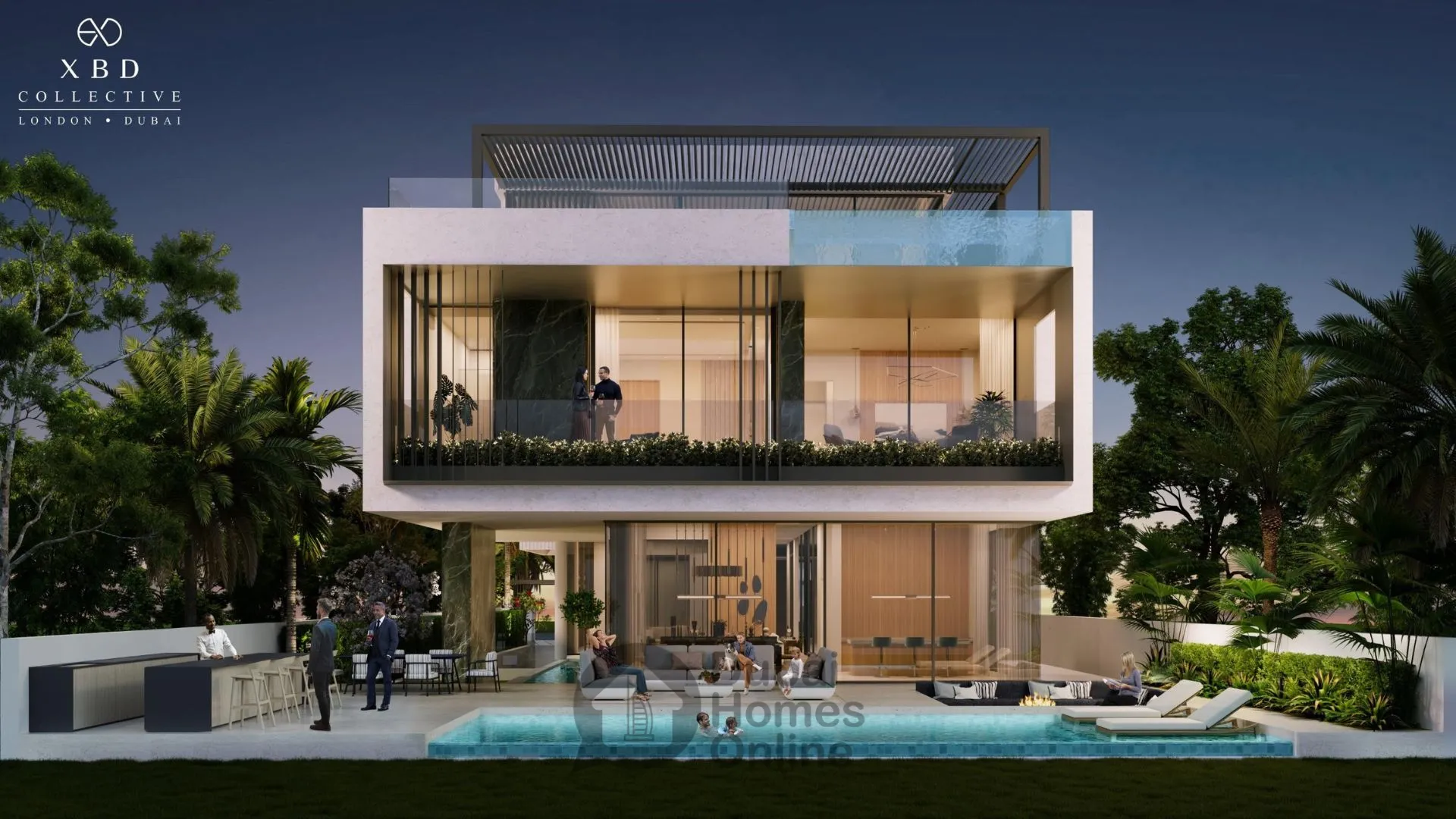 خريد ویلاهای اتوپیا داماک در منطقه داماک هیلز دبی