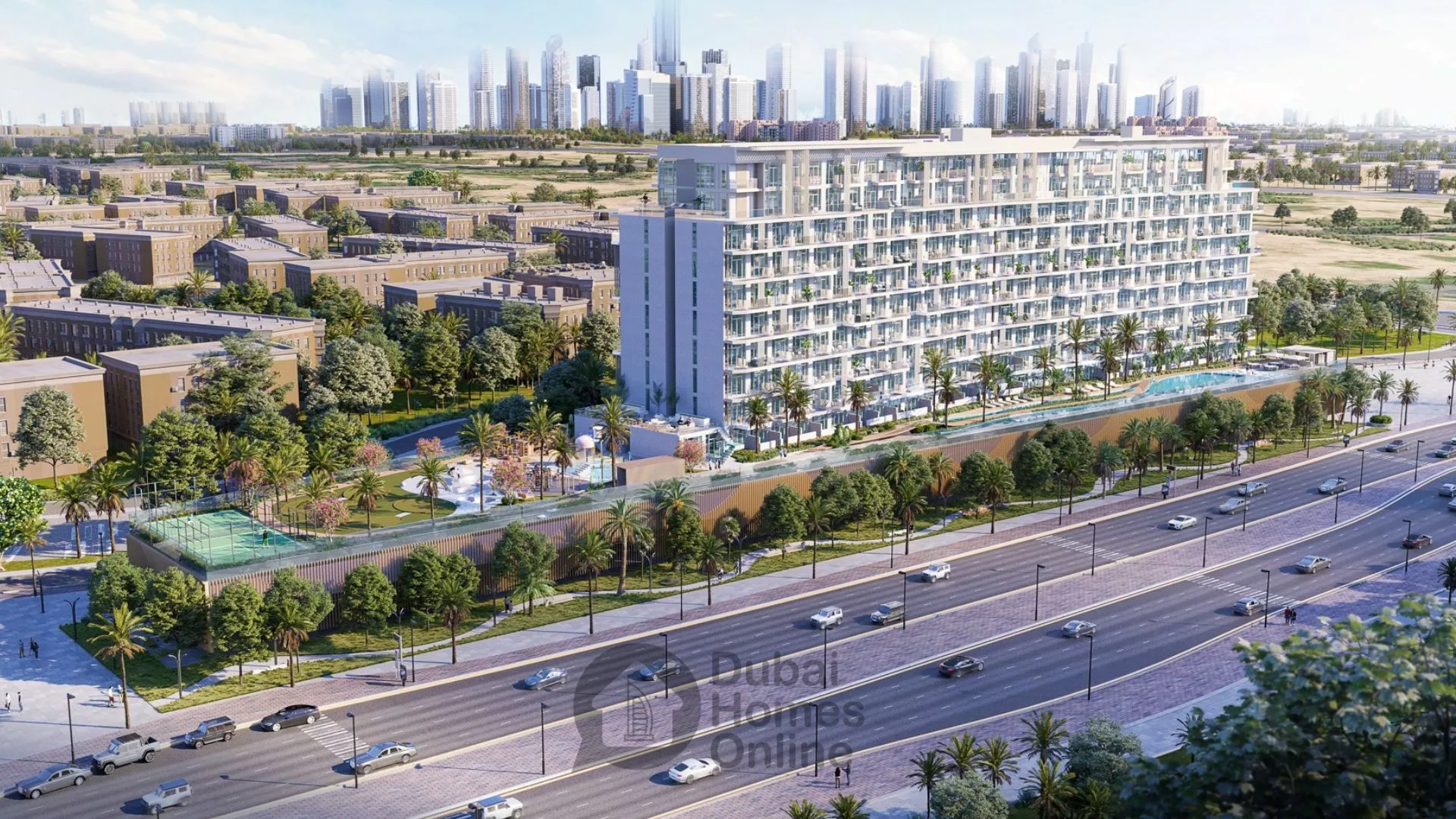 شقق سيرين جاردنز 2 من بريسكوت للبيع في الفرجان دبي