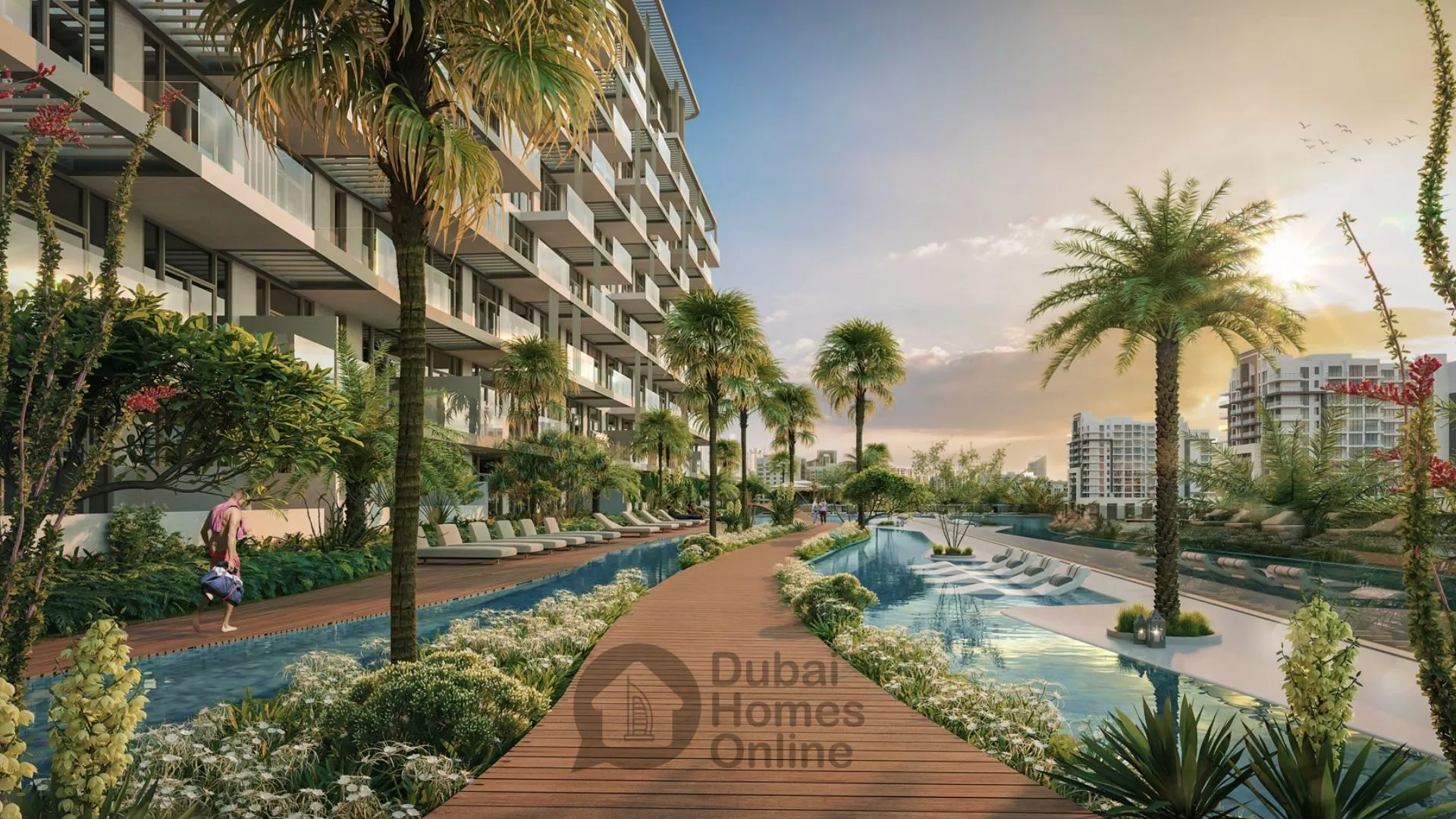 شقق سيرين جاردنز 2 من بريسكوت للبيع في الفرجان دبي