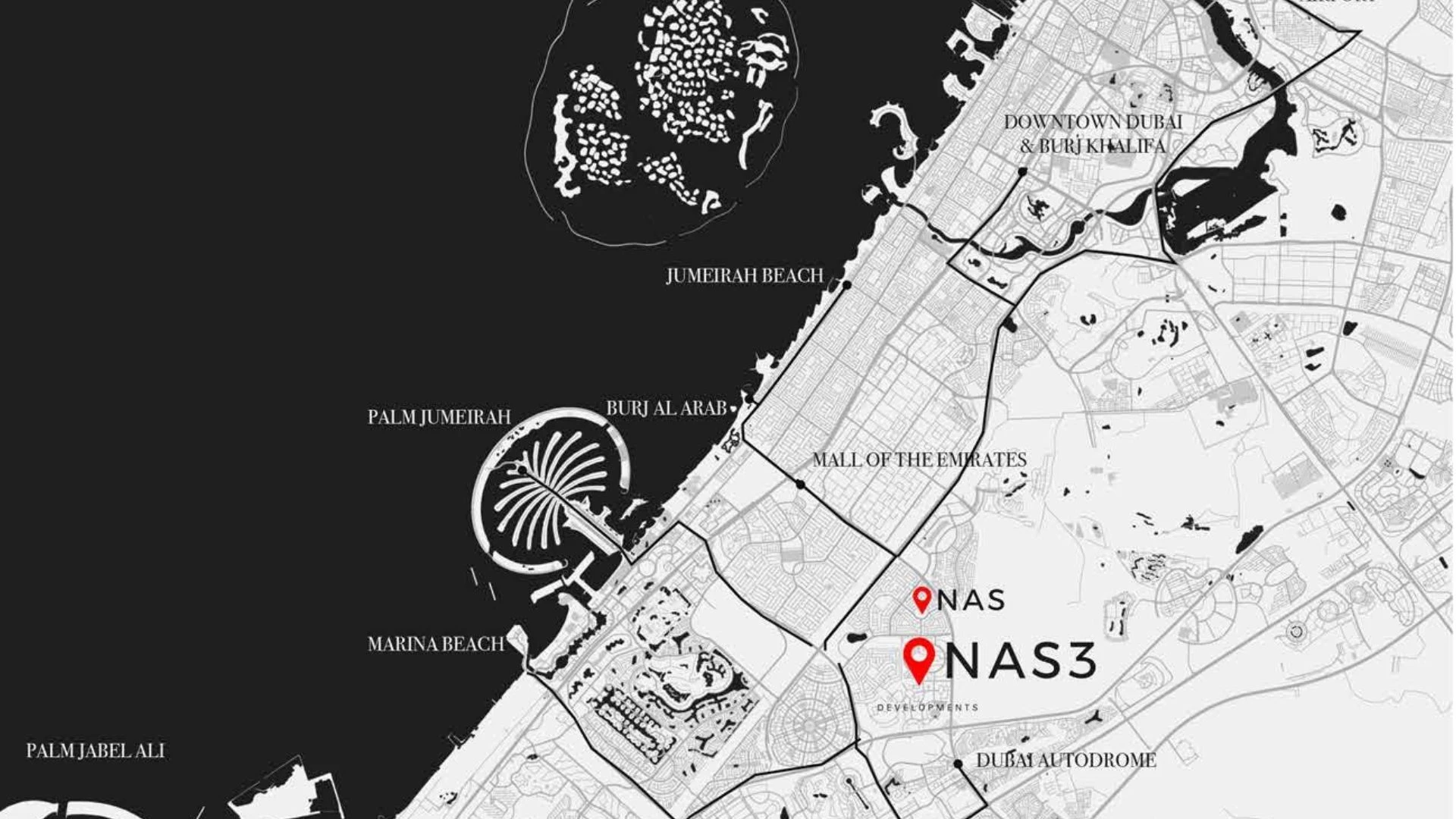 NAS3 Residence By Rabdan : Apartments in Arjan Dubai