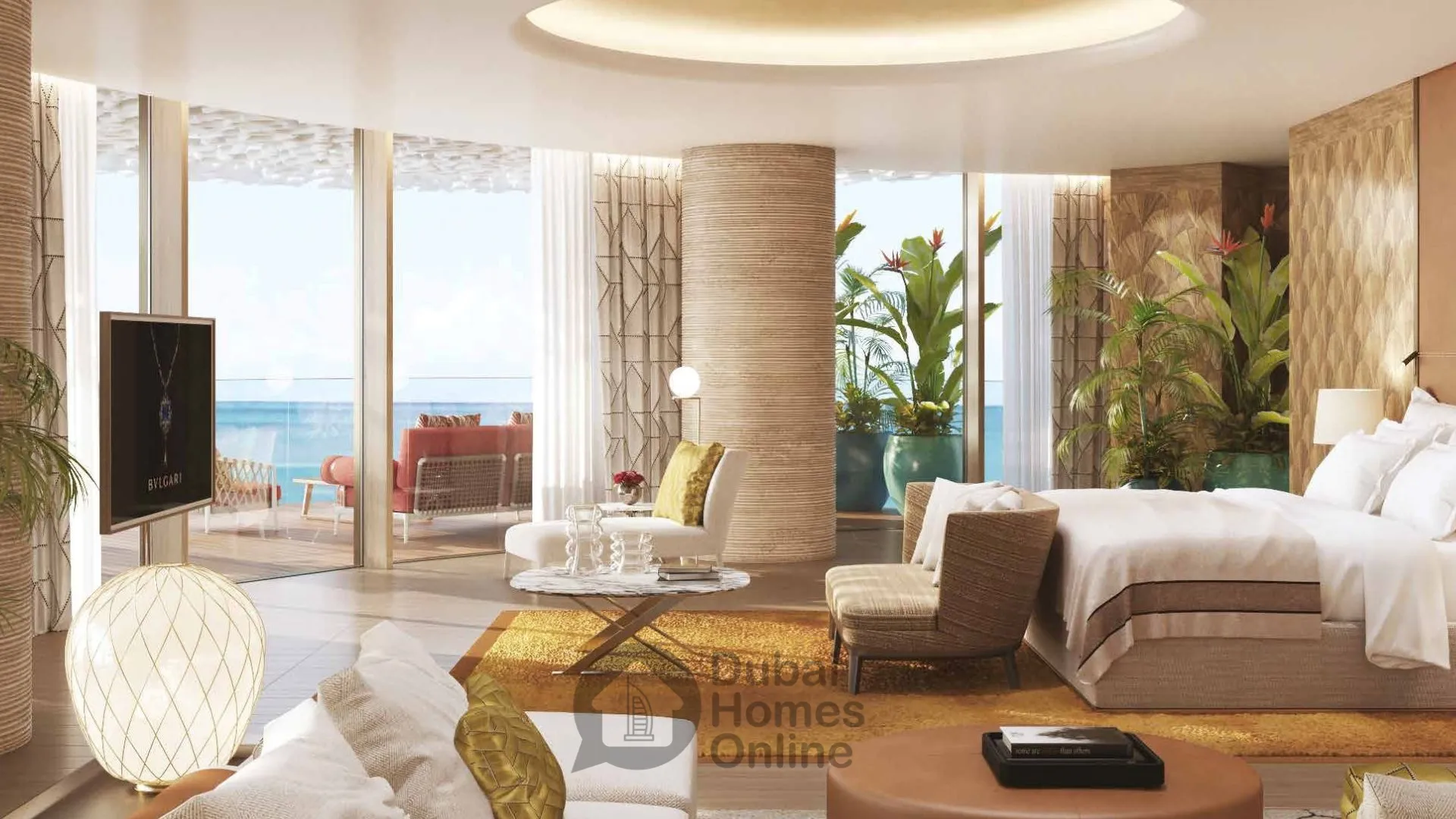 بولگاری لایتهاوس دبی : خرید پنت هاوس و ویلاهای آسمانی در منطقه جمیرا بی دبی