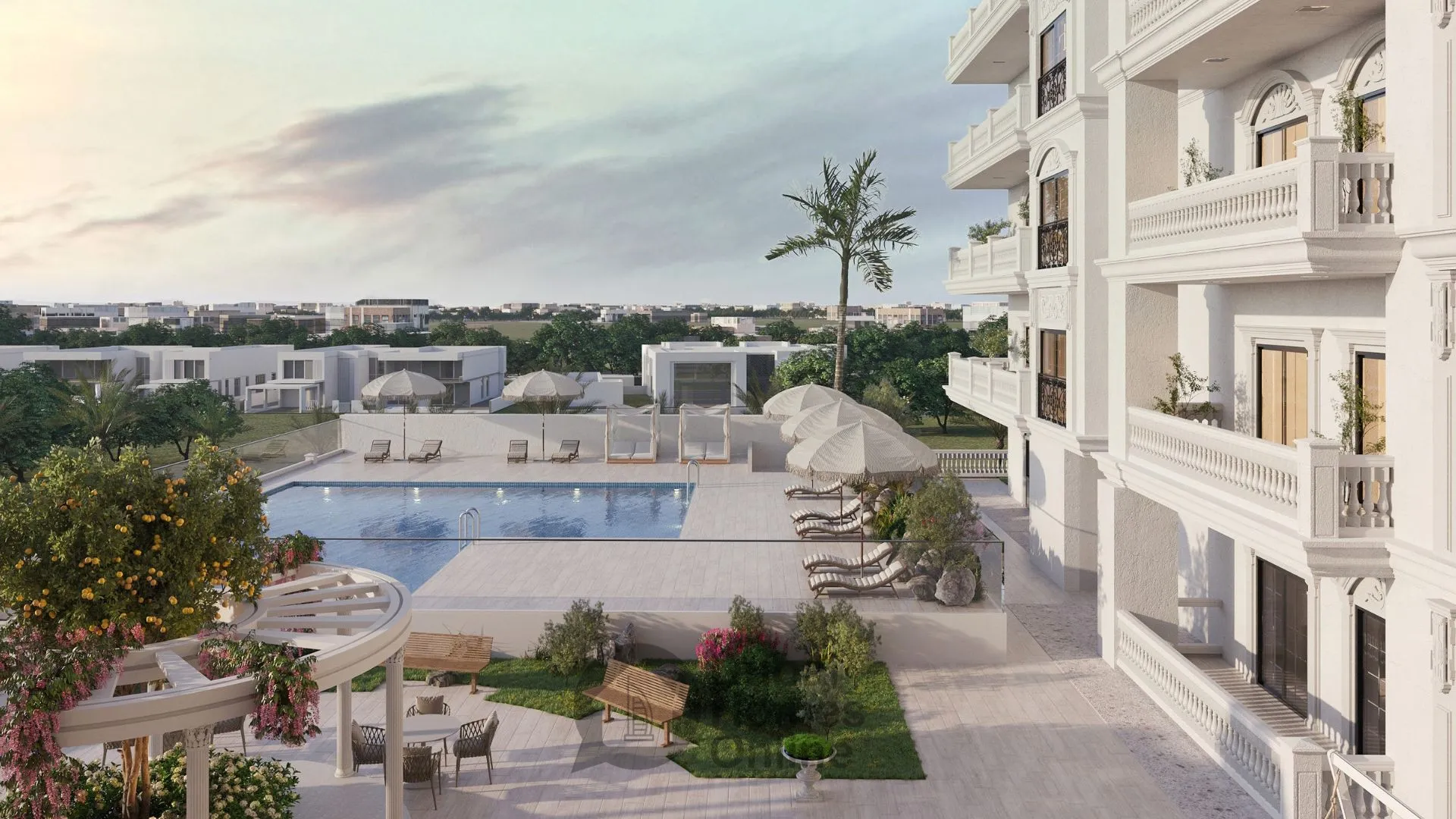 نادین رزیدنس آپارتمان در الفرجان دبی + قیمت و اطلاعات کامل