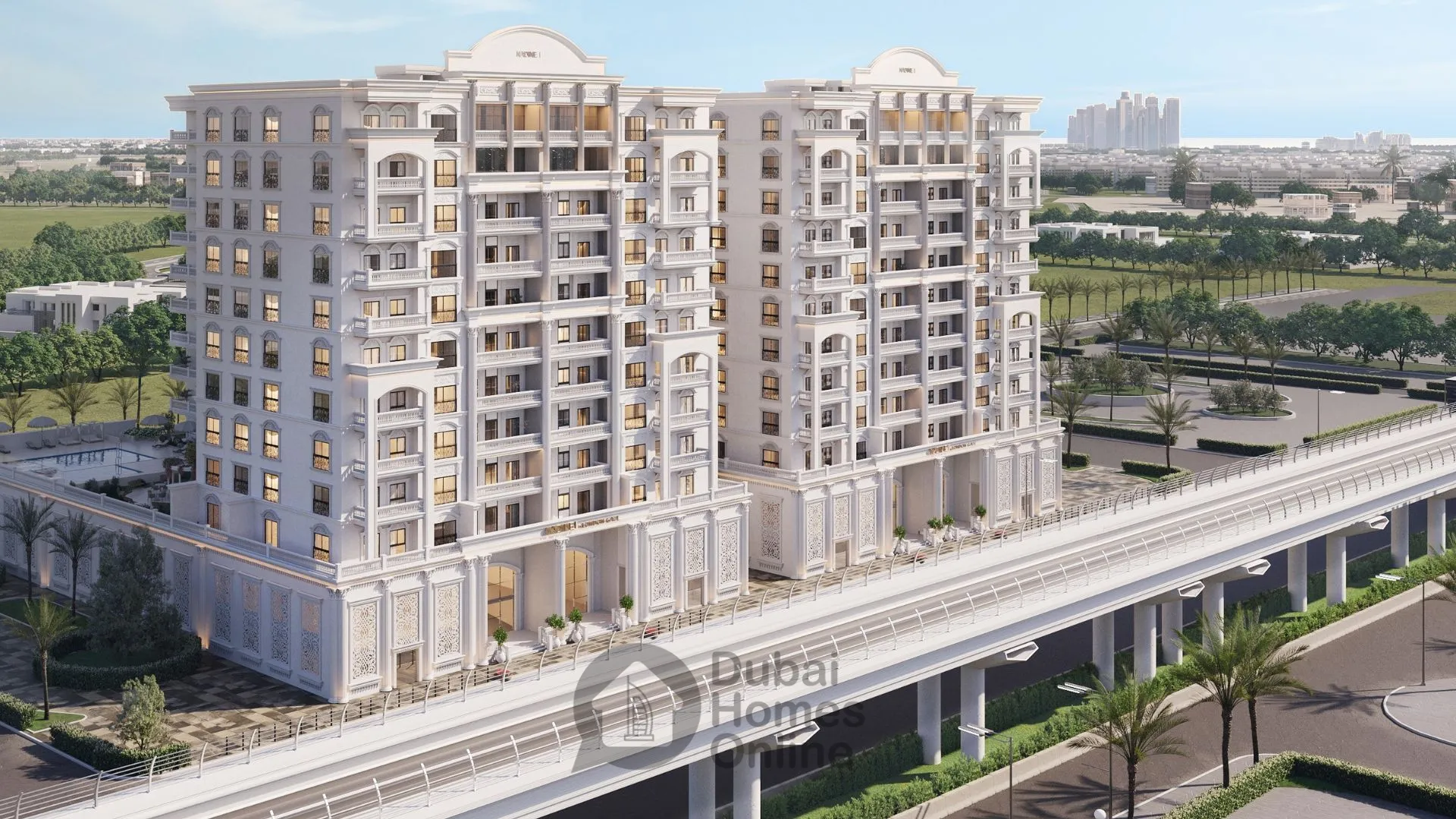 نادین رزیدنس آپارتمان در الفرجان دبی + قیمت و اطلاعات کامل