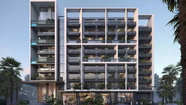 Beverly Boulevard Apartments in Arjan Dubai