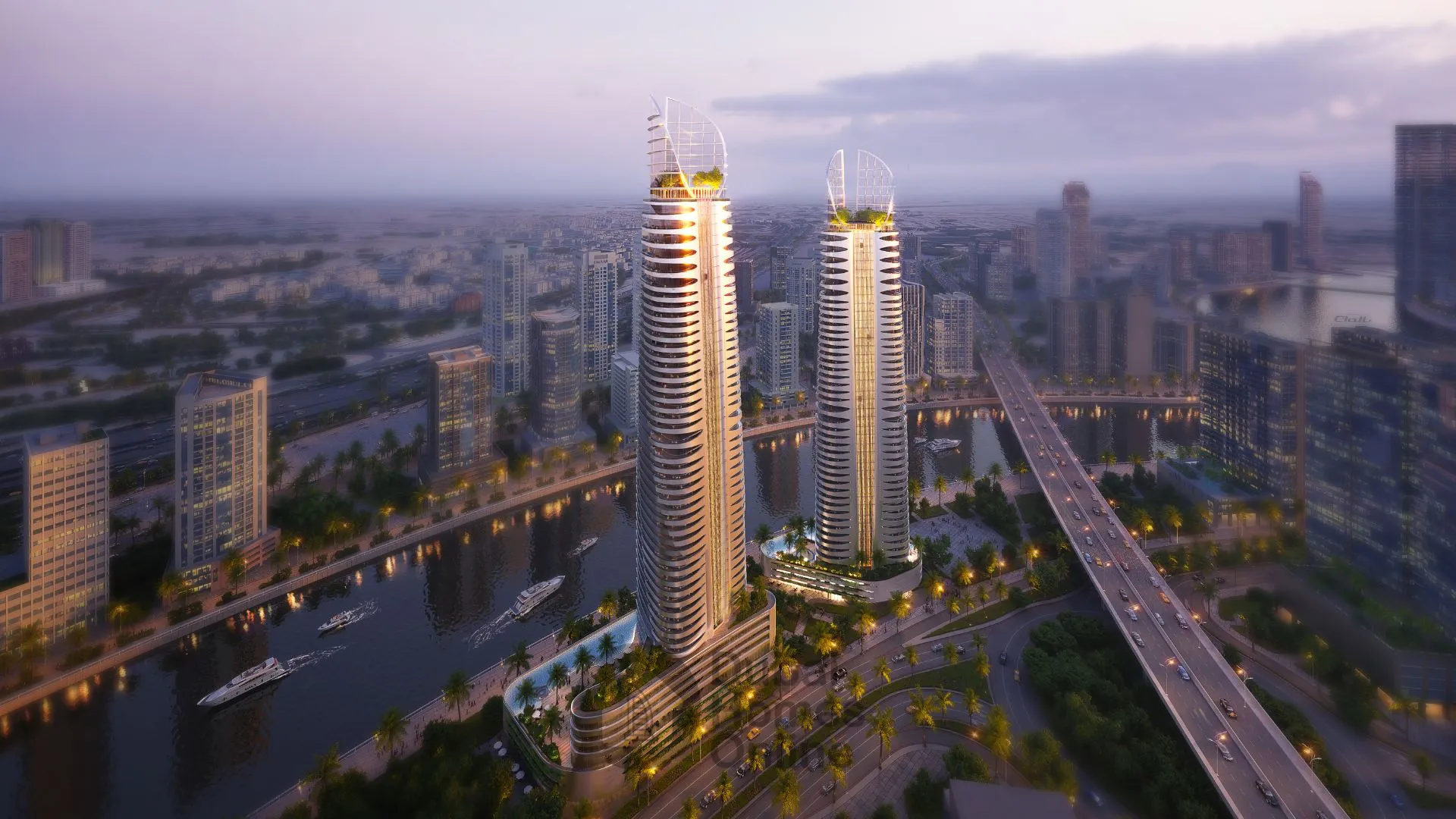 داماک کانال هایتس گریسوگونو، فرصت طلائی خرید آپارتمان لوکس در بیزینس بی دبی