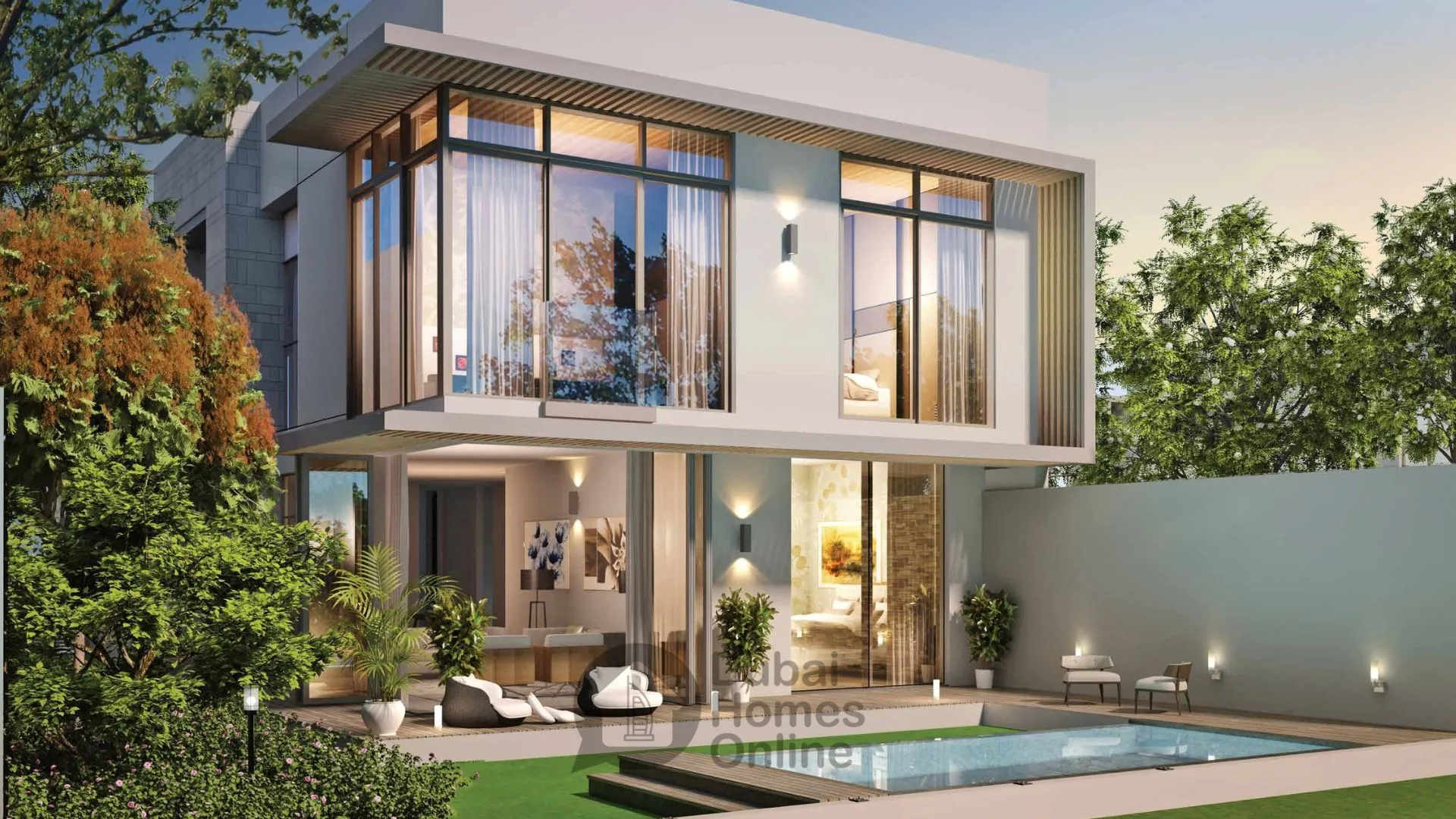 فلل جاردينيا من شوبا، فلل فاخرة للبيع في شوبا هارتلاند دبي