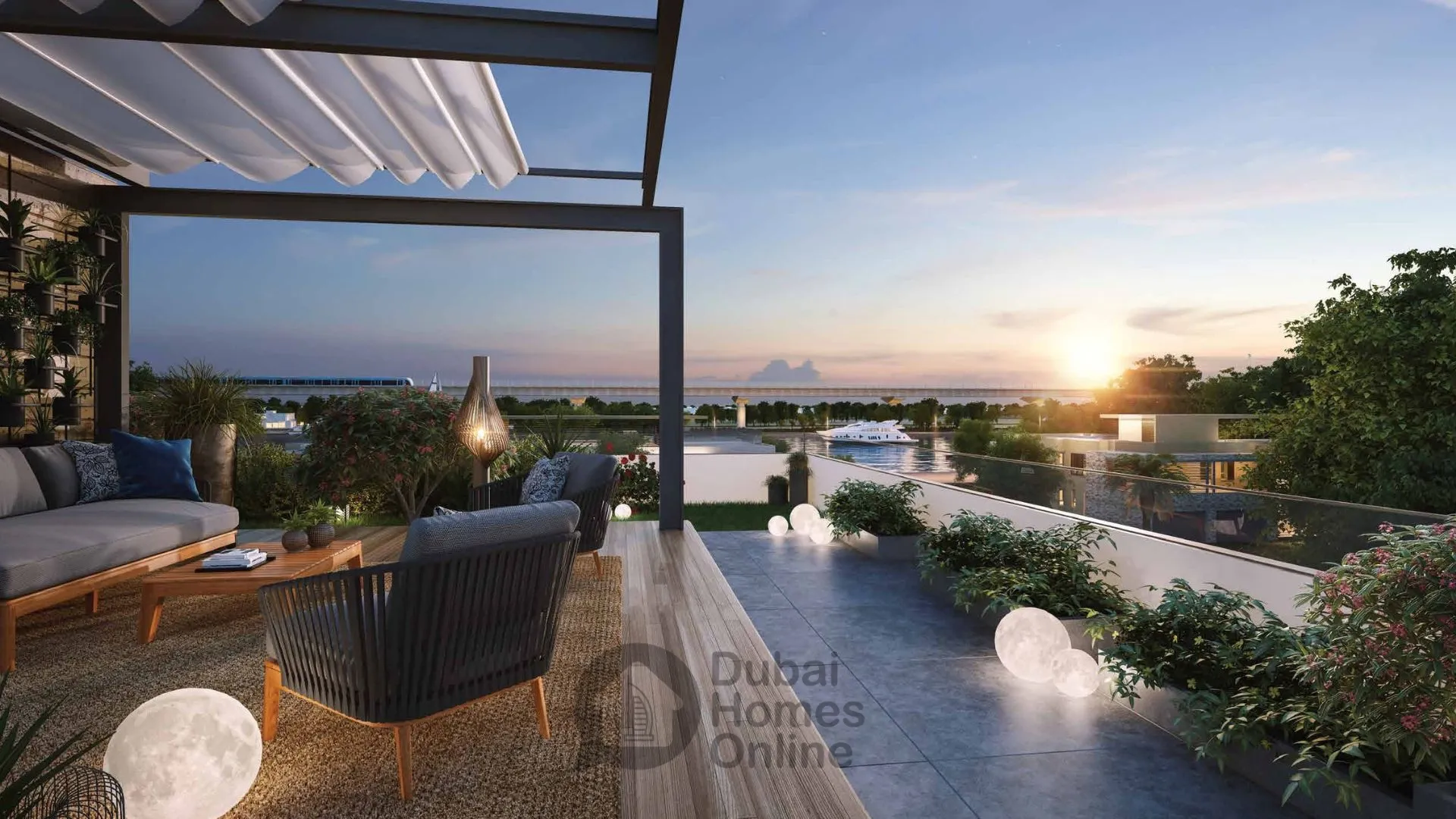 فلل جاردينيا من شوبا، فلل فاخرة للبيع في شوبا هارتلاند دبي