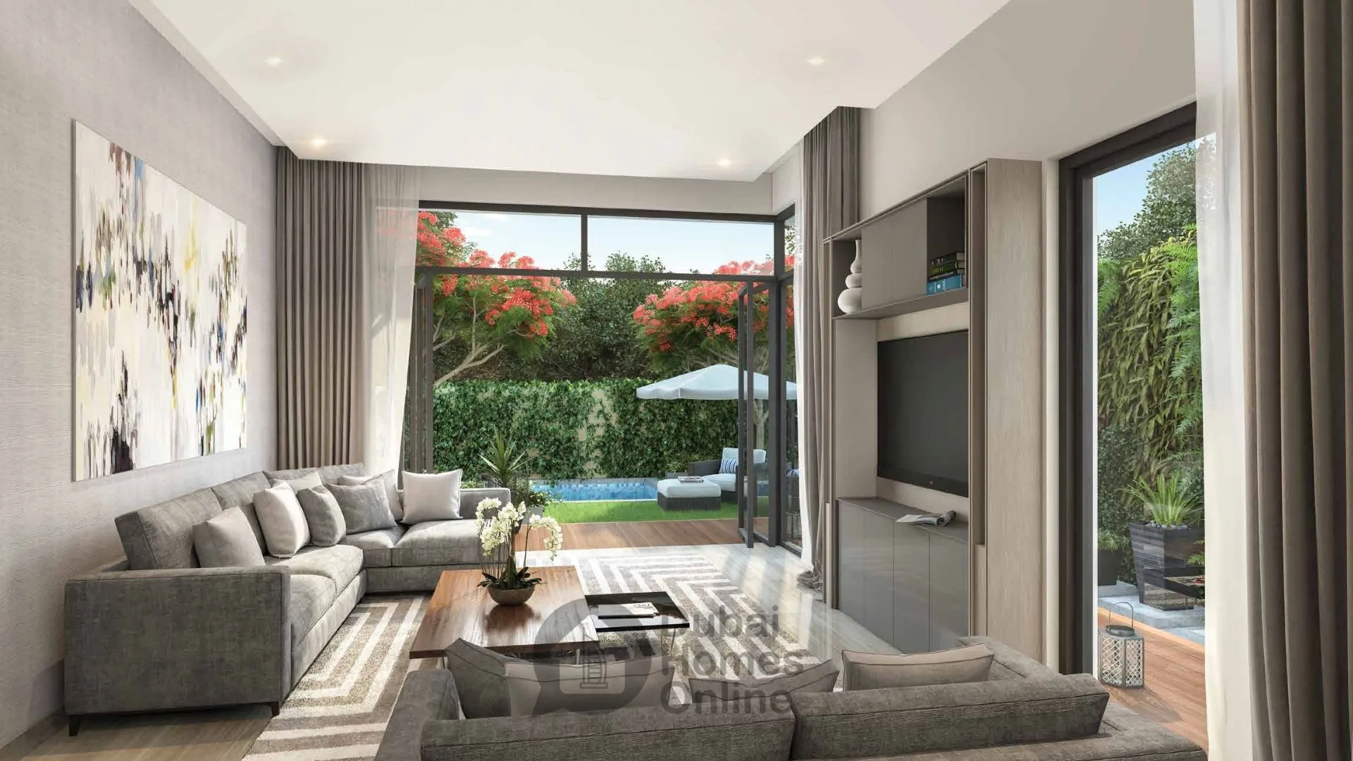 فلل جاردينيا من شوبا، فلل فاخرة للبيع في شوبا هارتلاند دبي