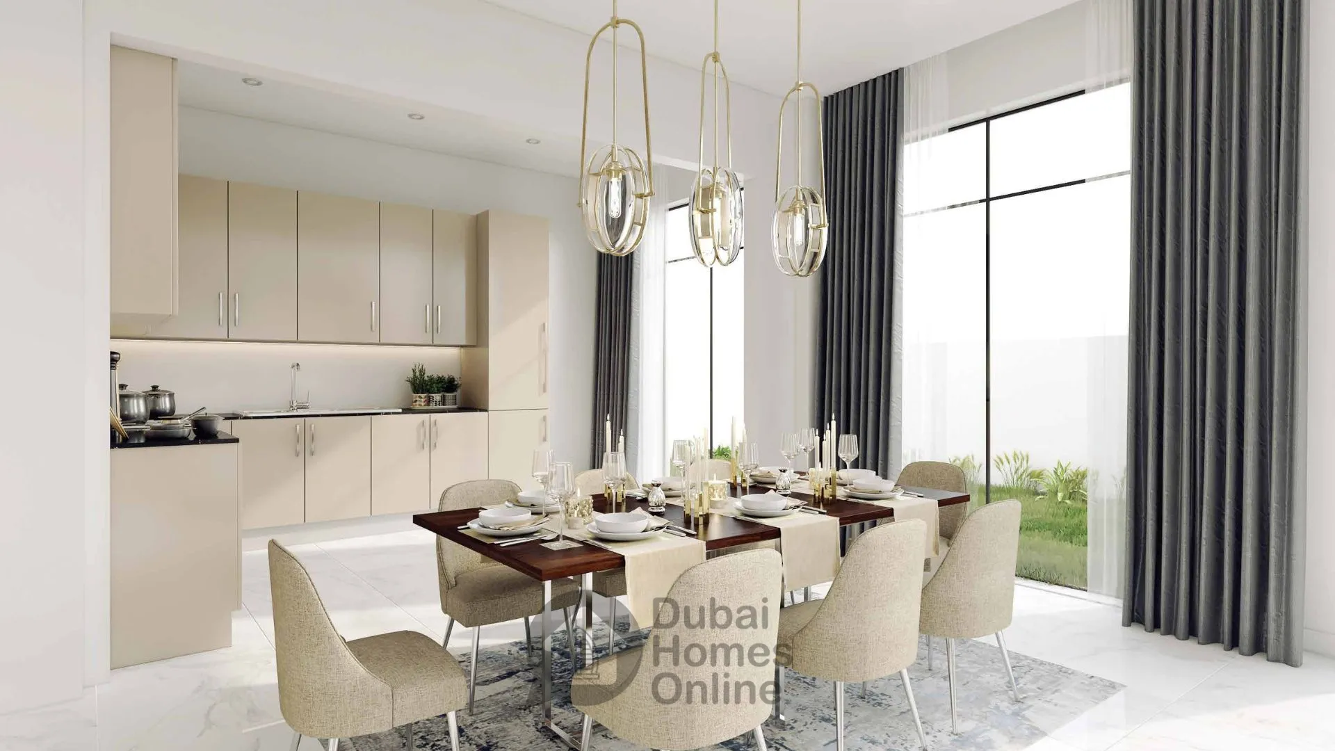 فلل جاردينيا من شوبا، فلل فاخرة للبيع في شوبا هارتلاند دبي