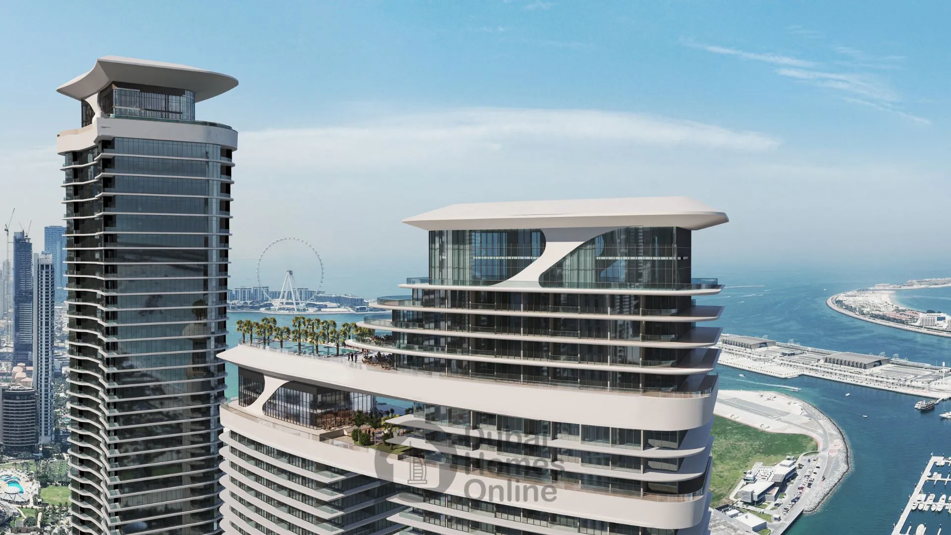 شوبا سیهون: خرید آپارتمان لوکس ساحلی در منطقه دبی هاربر