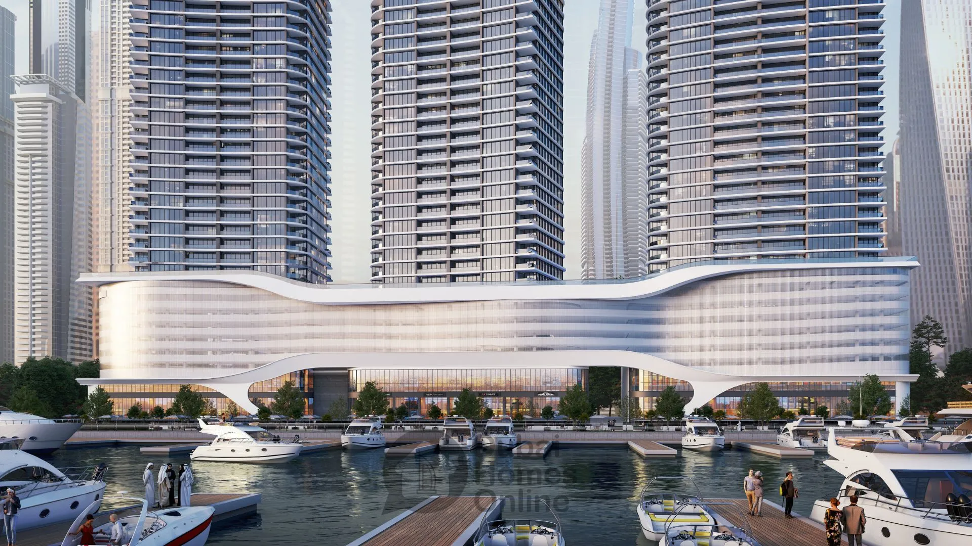 شوبا سیهون: خرید آپارتمان لوکس ساحلی در منطقه دبی هاربر