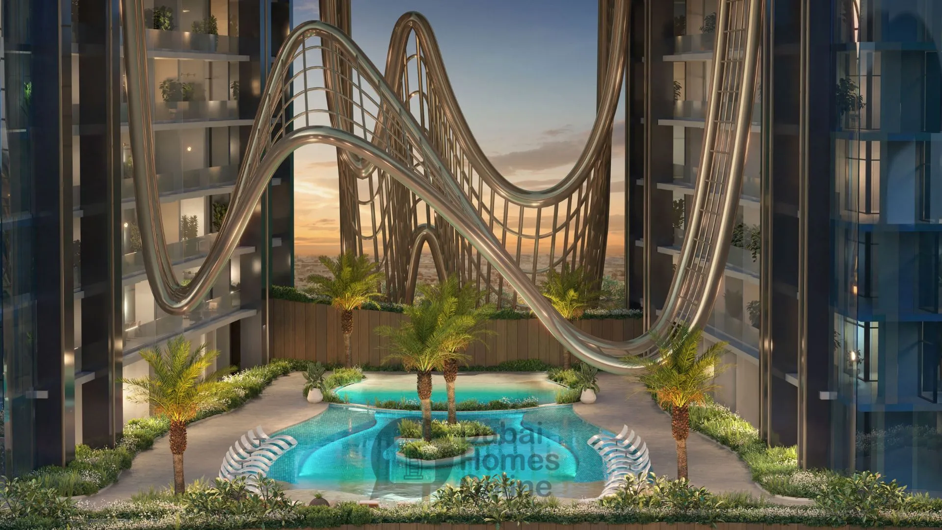 مشروع سكاي هيلز ريزيدنسز: شقق للبيع في مجمع دبي للعلوم