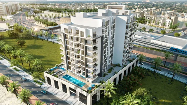 Avenue Residence 6 By Nabni, Apartments For Sale in Al Furjan Dubai
