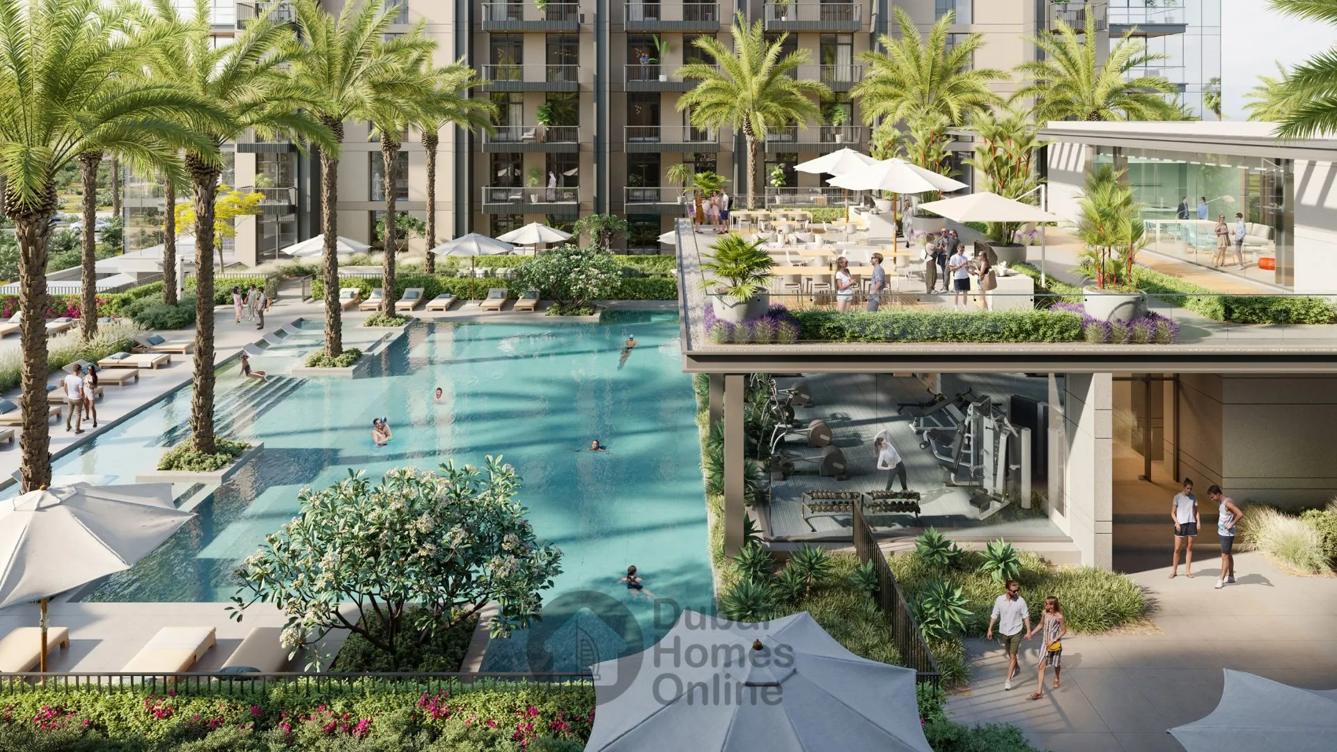 Kensington Waters Apartments By Ellington For Sale in MBR City Dubai