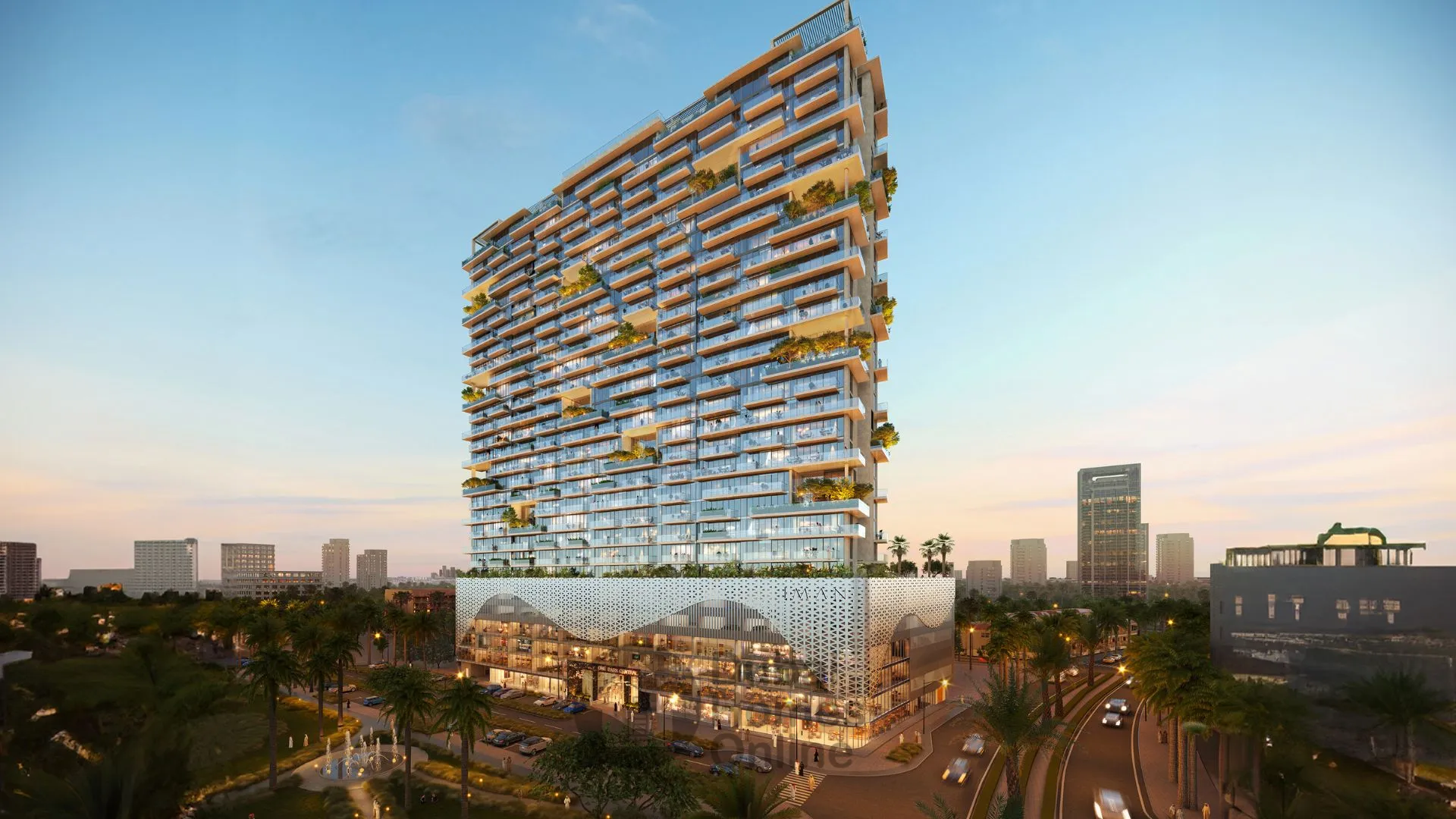 مشروع شقق ون بارك سنترال: شقق وبنتهاوس للبيع في قرية جميرا الدائرية دبي