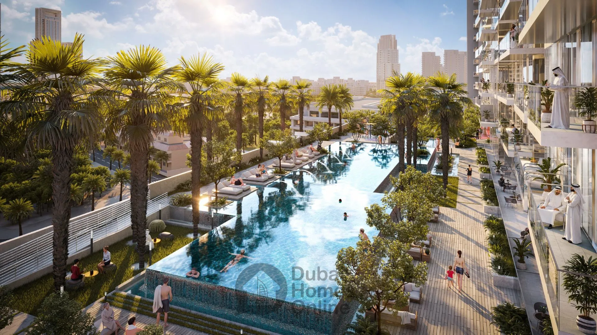 مشروع شقق ون بارك سنترال: شقق وبنتهاوس للبيع في قرية جميرا الدائرية دبي