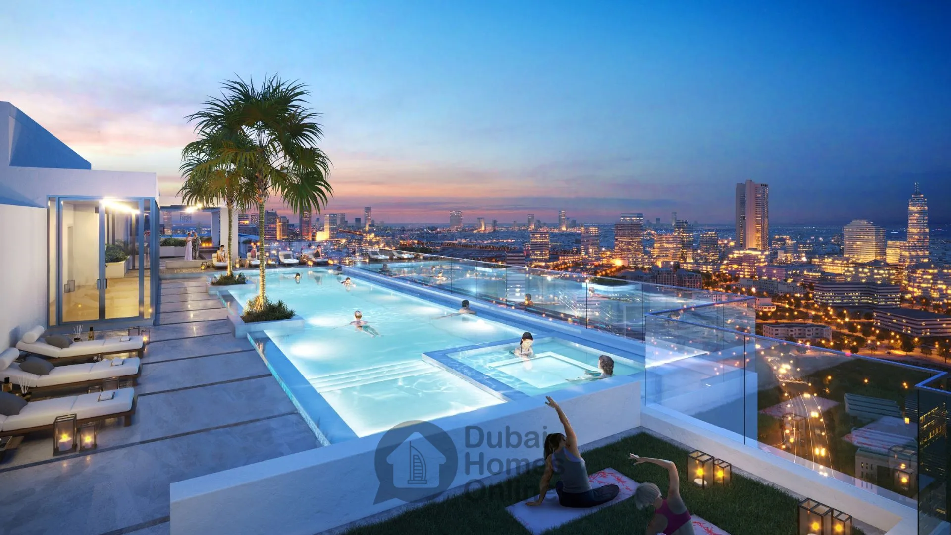 مشروع شقق ون بارك سنترال: شقق وبنتهاوس للبيع في قرية جميرا الدائرية دبي