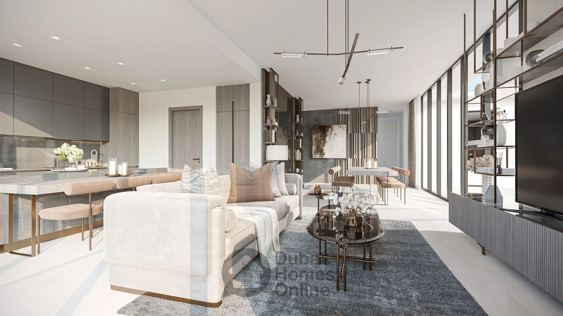 مشروع شقق ون بارك سنترال: شقق وبنتهاوس للبيع في قرية جميرا الدائرية دبي