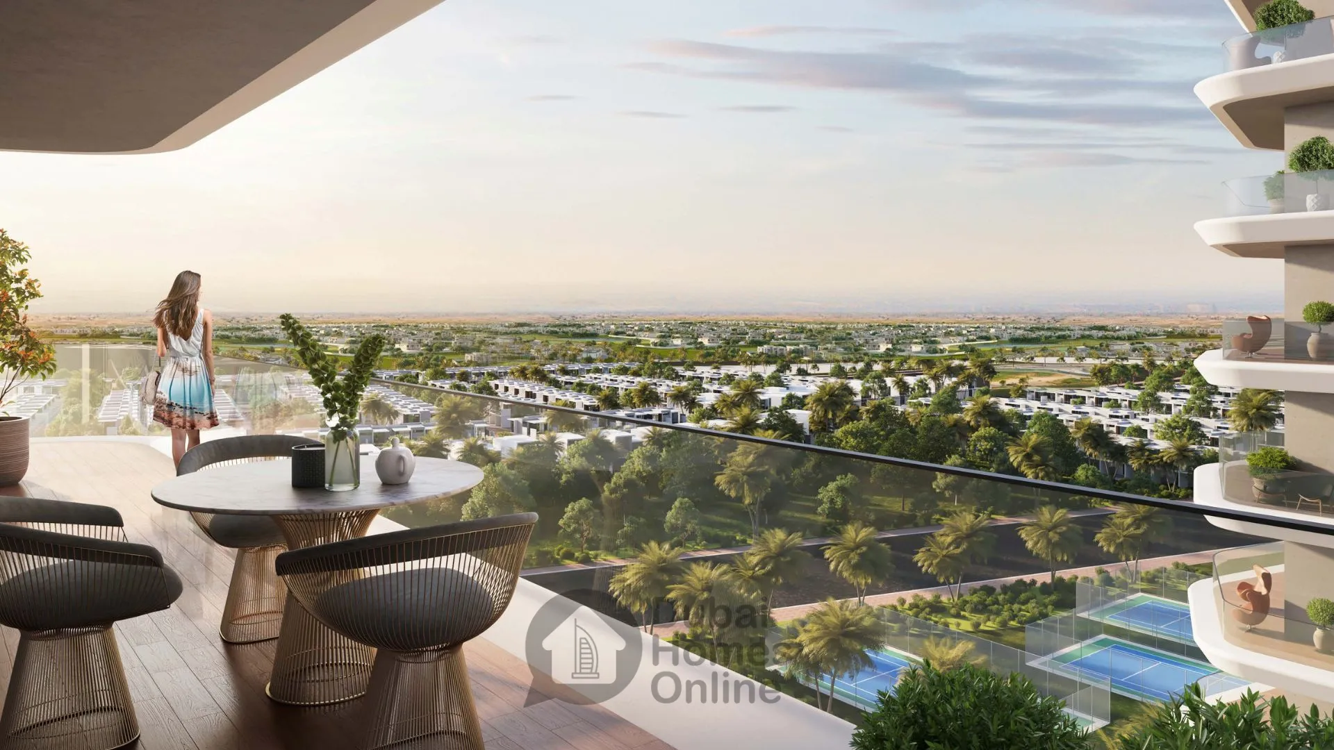 آپارتمان های داماک الو در داماک هیلز 2: خرید آپارتمان در داماک هیلز 2 دبی