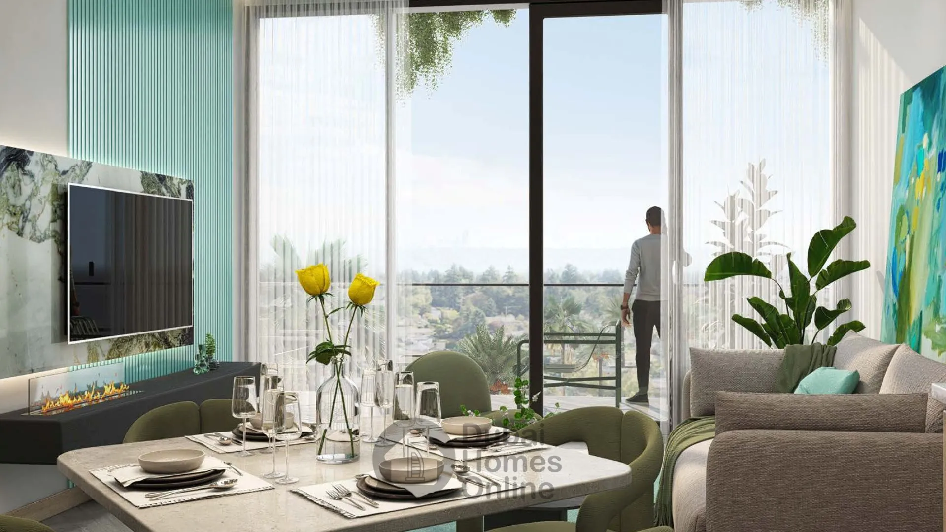 آپارتمان های داماک الو در داماک هیلز 2: خرید آپارتمان در داماک هیلز 2 دبی