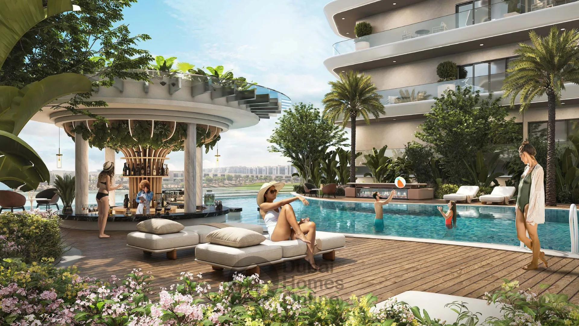 آپارتمان های داماک الو در داماک هیلز 2: خرید آپارتمان در داماک هیلز 2 دبی