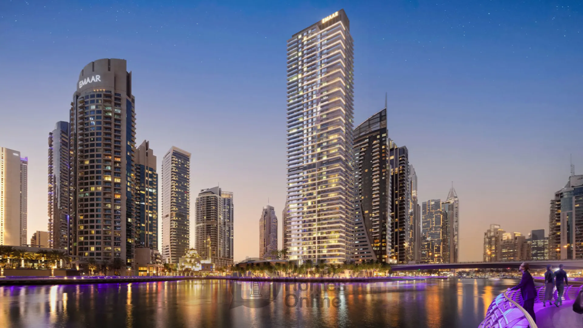 مارينا شورز من إعمار العقارية في دبي مارينا في دبي الإمارات العربية المتحدة