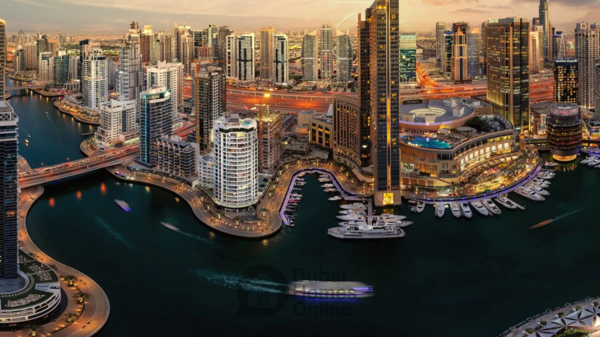 مارينا شورز من إعمار العقارية في دبي مارينا في دبي الإمارات العربية المتحدة