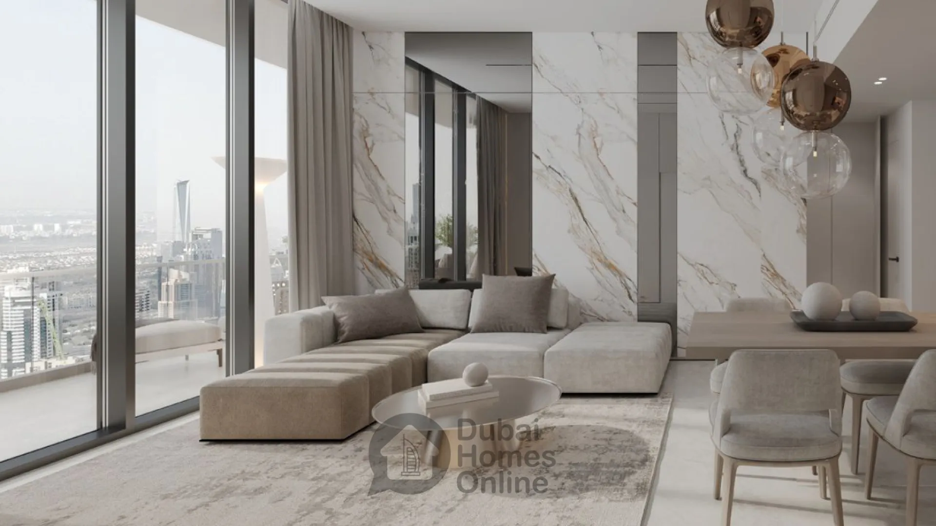 مشروع شقق هاموك بارك: شقق مفروشة بالكامل للبيع في جبل علي بدبي