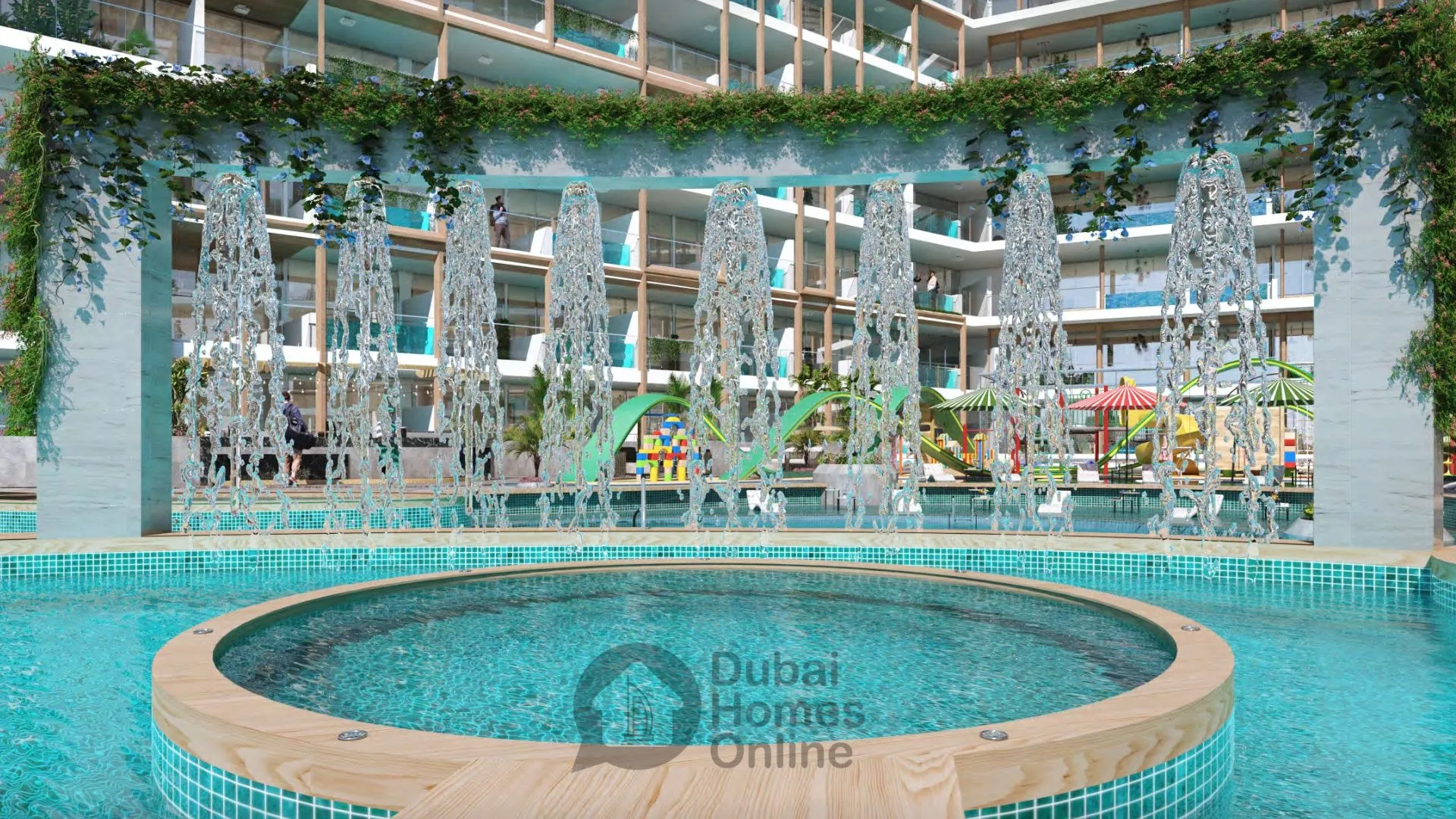 مشروع شقق إمباير إستيتس: شقق وشقق سكاي فيلا دوبلكس للبيع في أرجان دبي