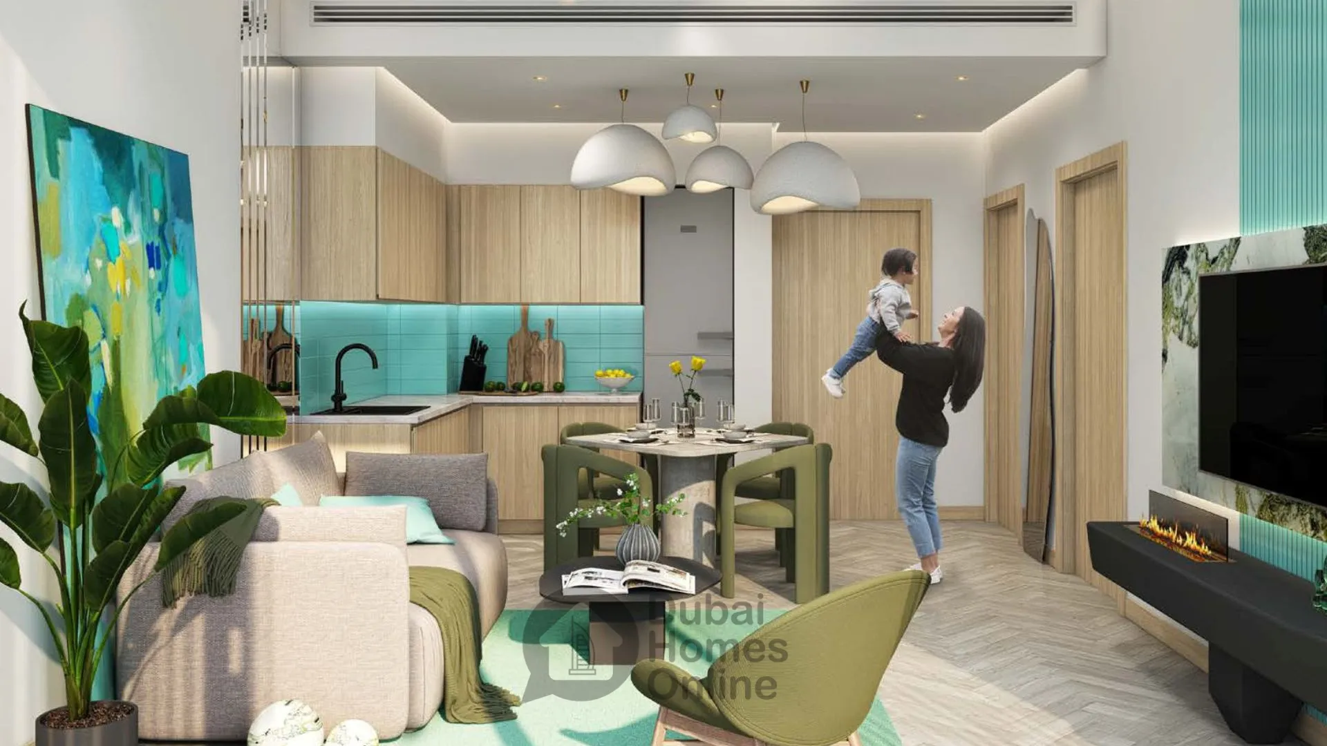 آپارتمان های داماک الو 2: خرید آپارتمان های بزرگ در داماک هیلز 2