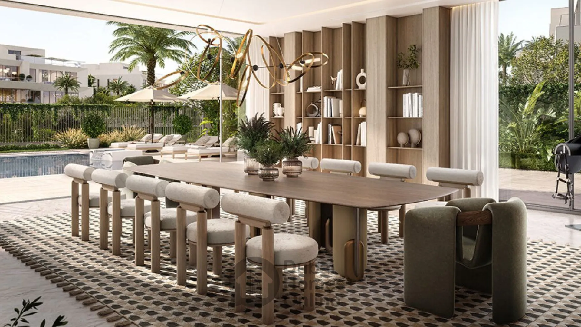 مشروع فلل إعمار ميراج ذا أويسيس: فلل مميزة للبيع في ذا أويسيس دبي