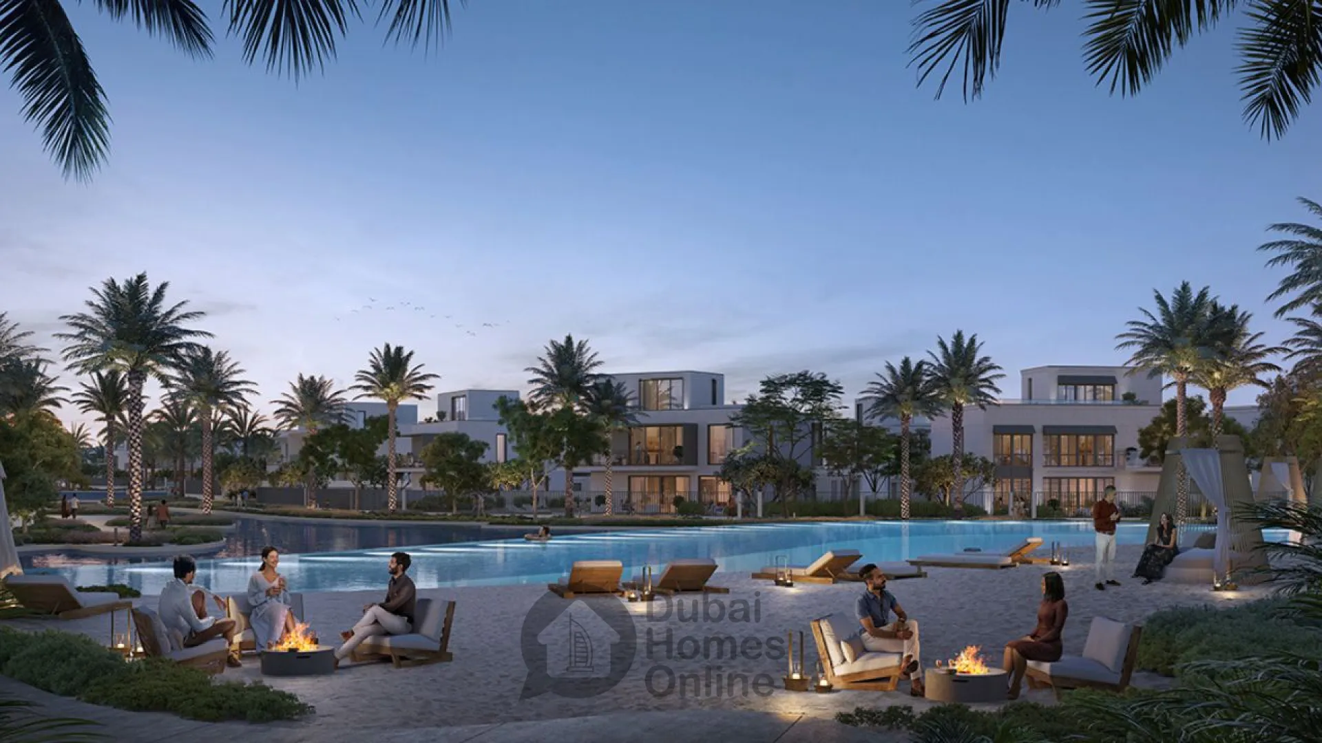 مشروع فلل إعمار ميراج ذا أويسيس: فلل مميزة للبيع في ذا أويسيس دبي